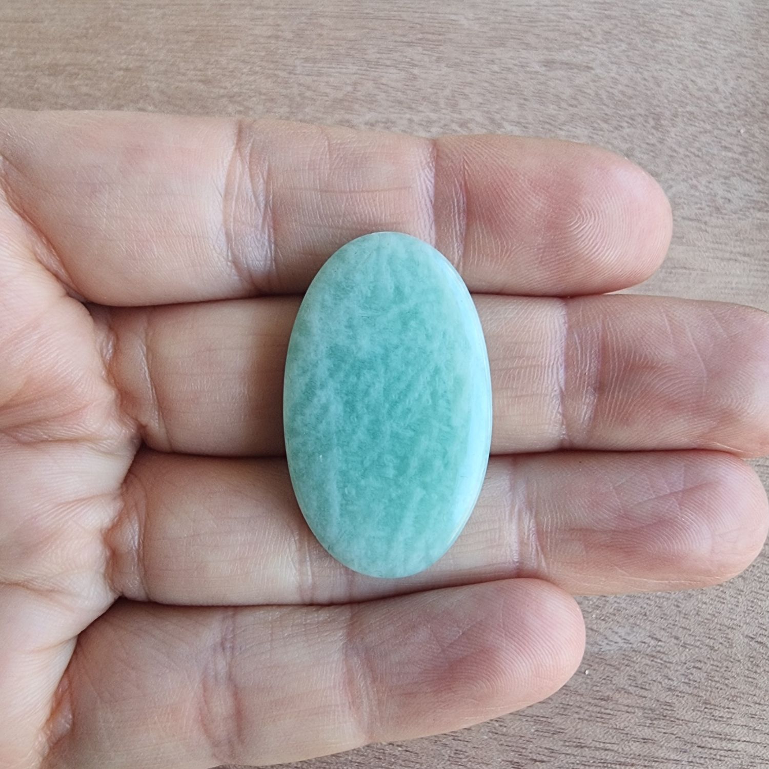 Amazonite Cabochon / Pendant for jewelry making or diy craft projects 8.6gr