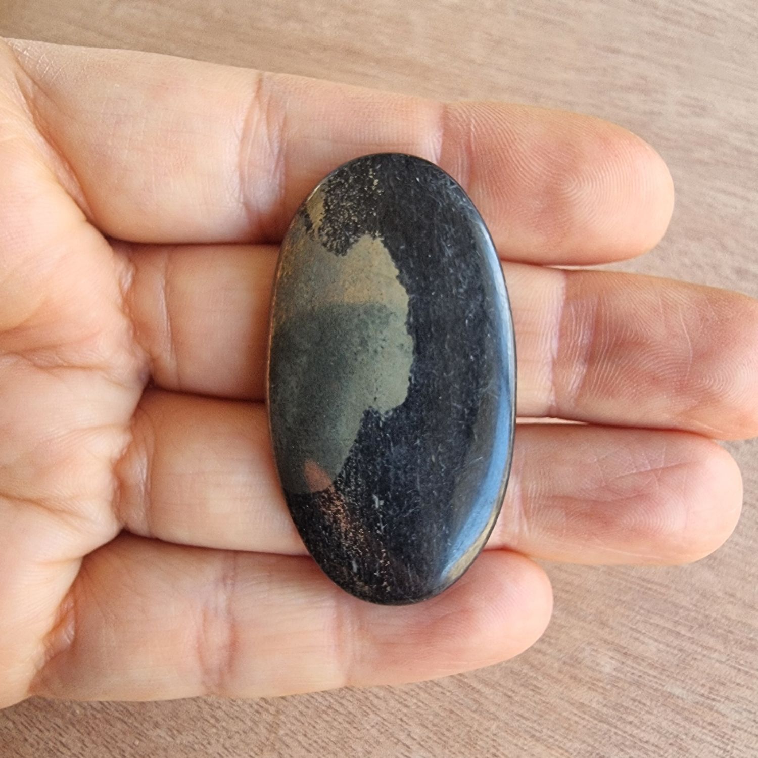 Apache Healers Gold Cabochon / Pendant for jewelry making or diy craft projects 17.1gr