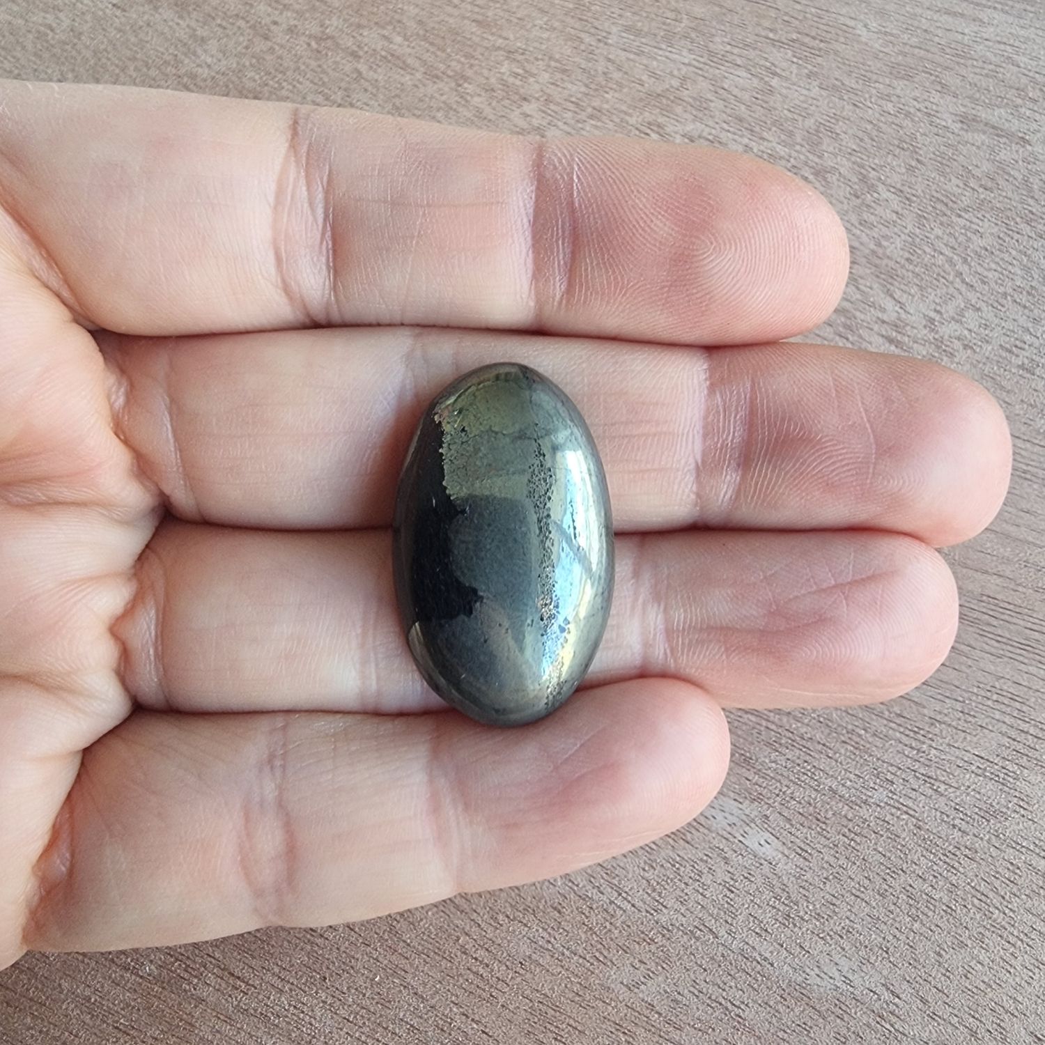 Apache Healers Gold Cabochon / Pendant for jewelry making or diy craft projects 10.7gr