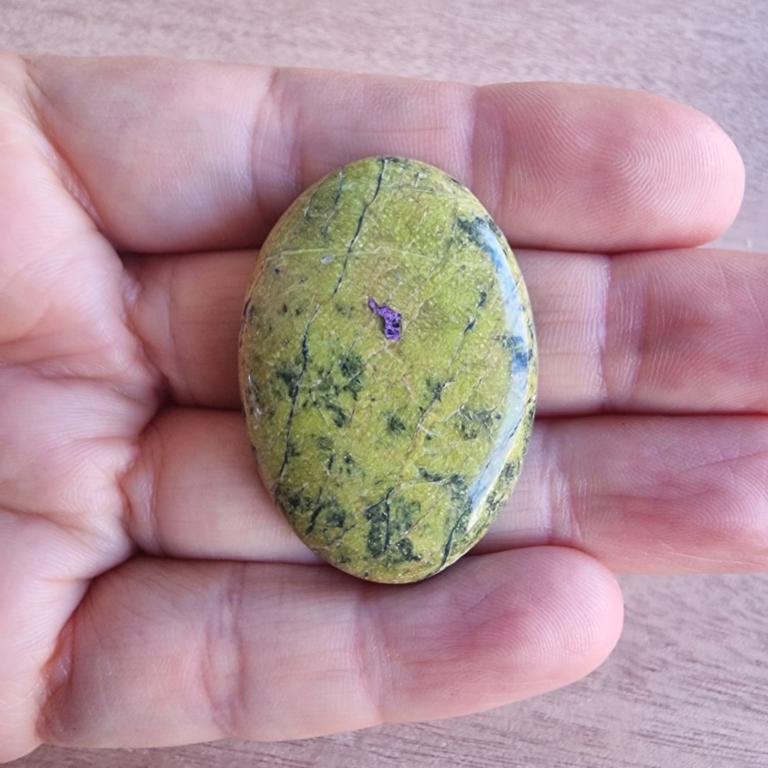 Atlantasite Cabochon / Pendant for jewelry making or diy craft projects 16.4gr