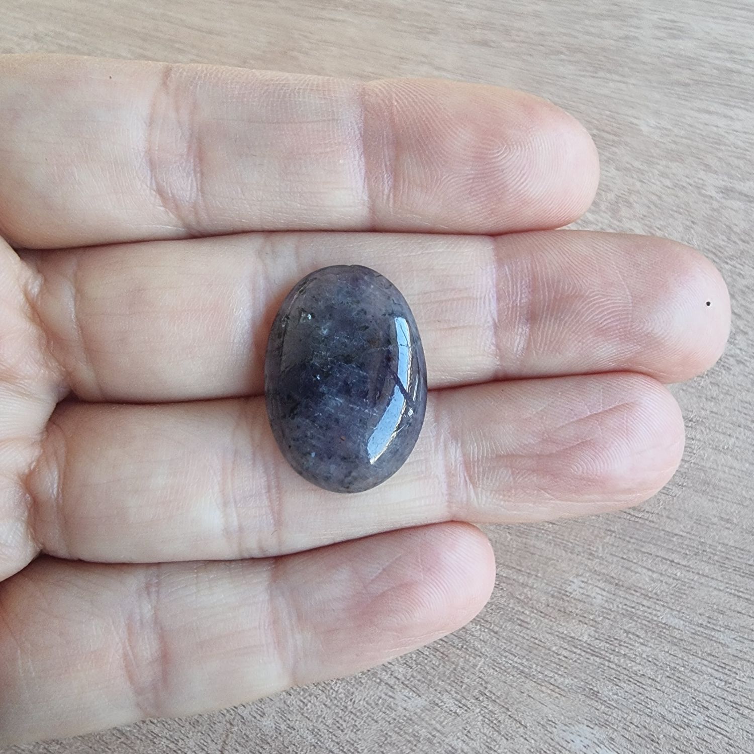 Iolite Cabochon / Pendant for jewelry making or diy craft projects 3.5gr