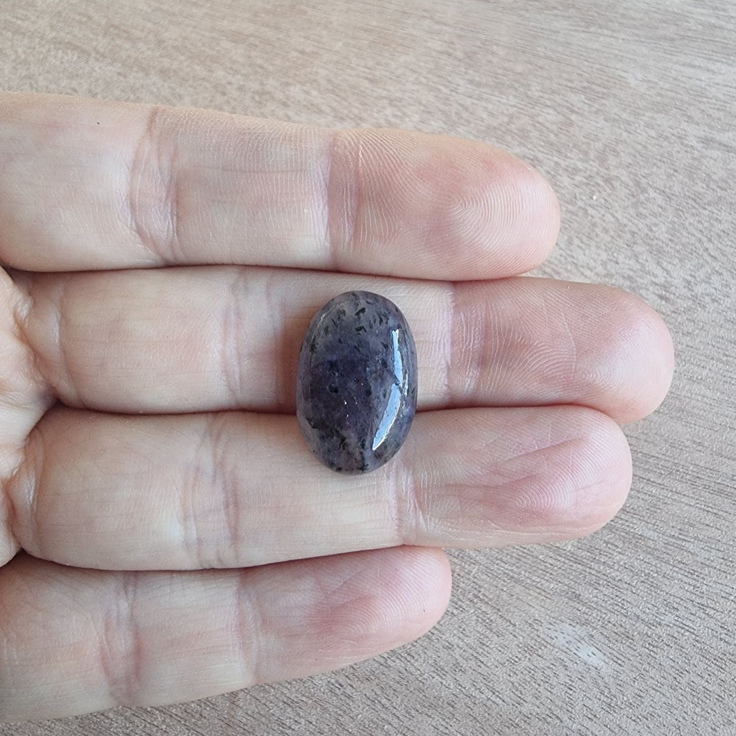 Iolite Cabochon / Pendant for jewelry making or diy craft projects 2.6gr