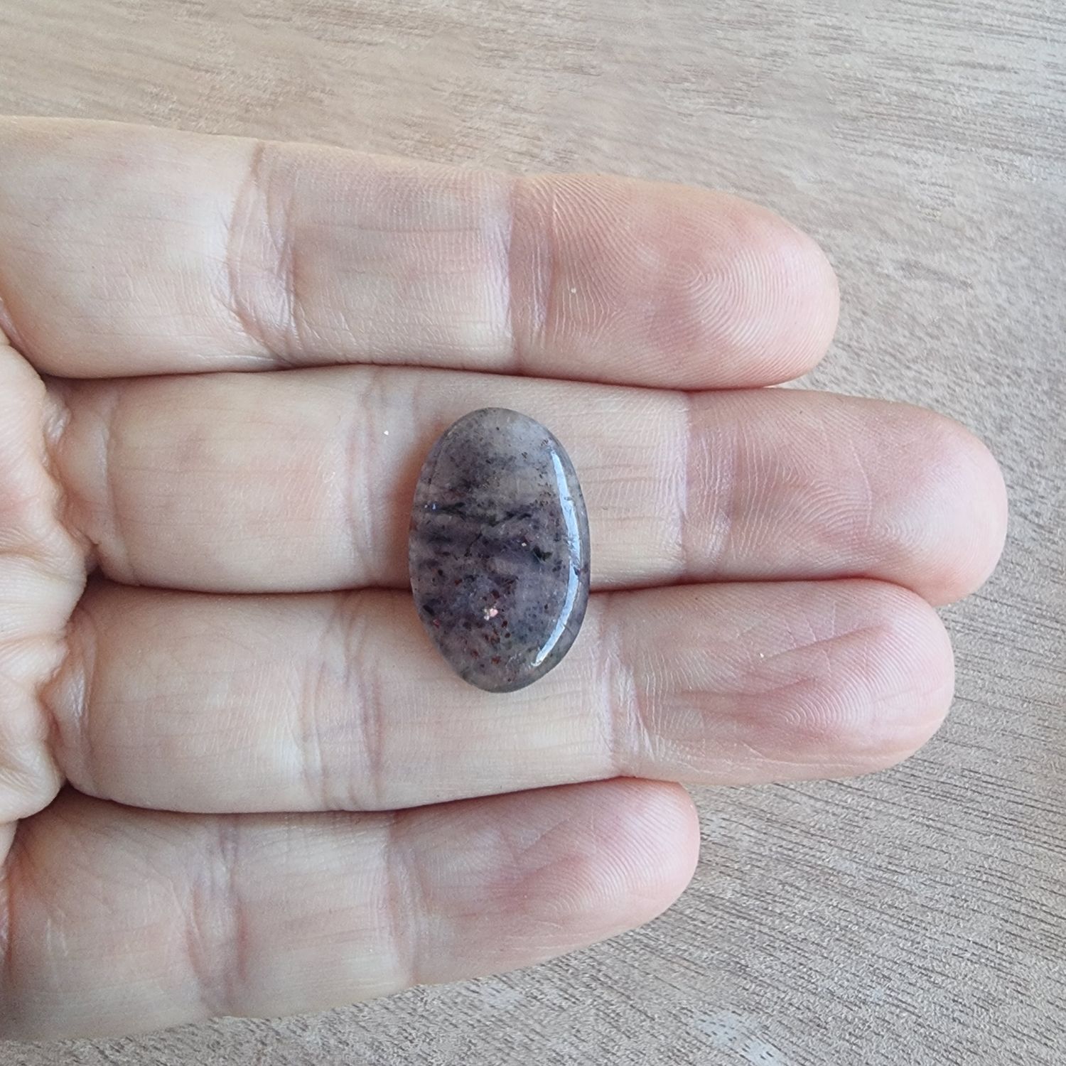 Iolite Cabochon / Pendant for jewelry making or diy craft projects 2gr
