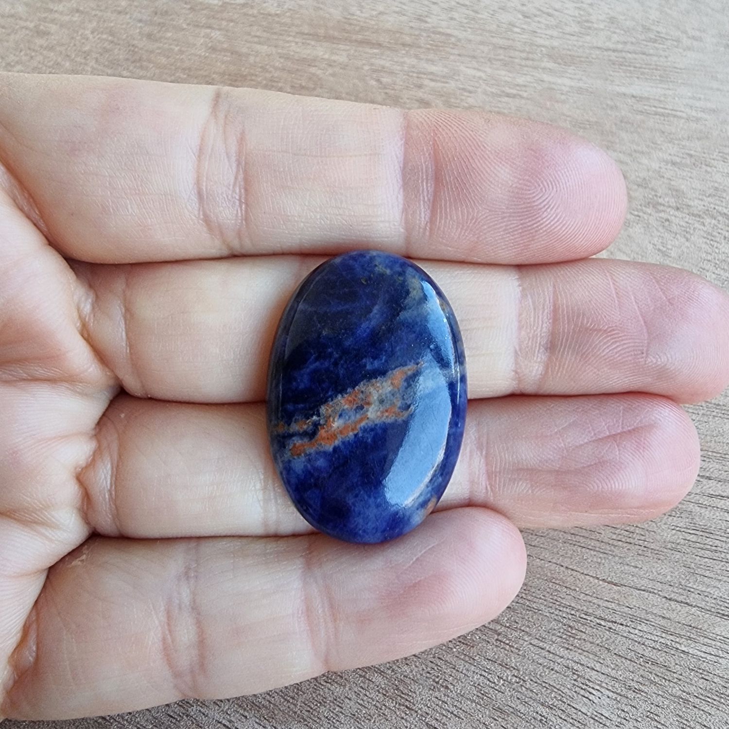 Sodalite Cabochon / Pendant for jewelry making or diy craft projects 7.8gr