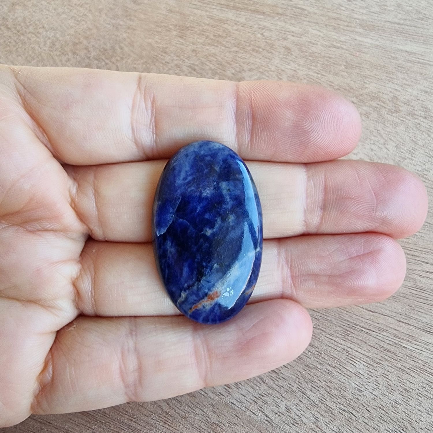 Sodalite Cabochon / Pendant for jewelry making or diy craft projects 10.5gr