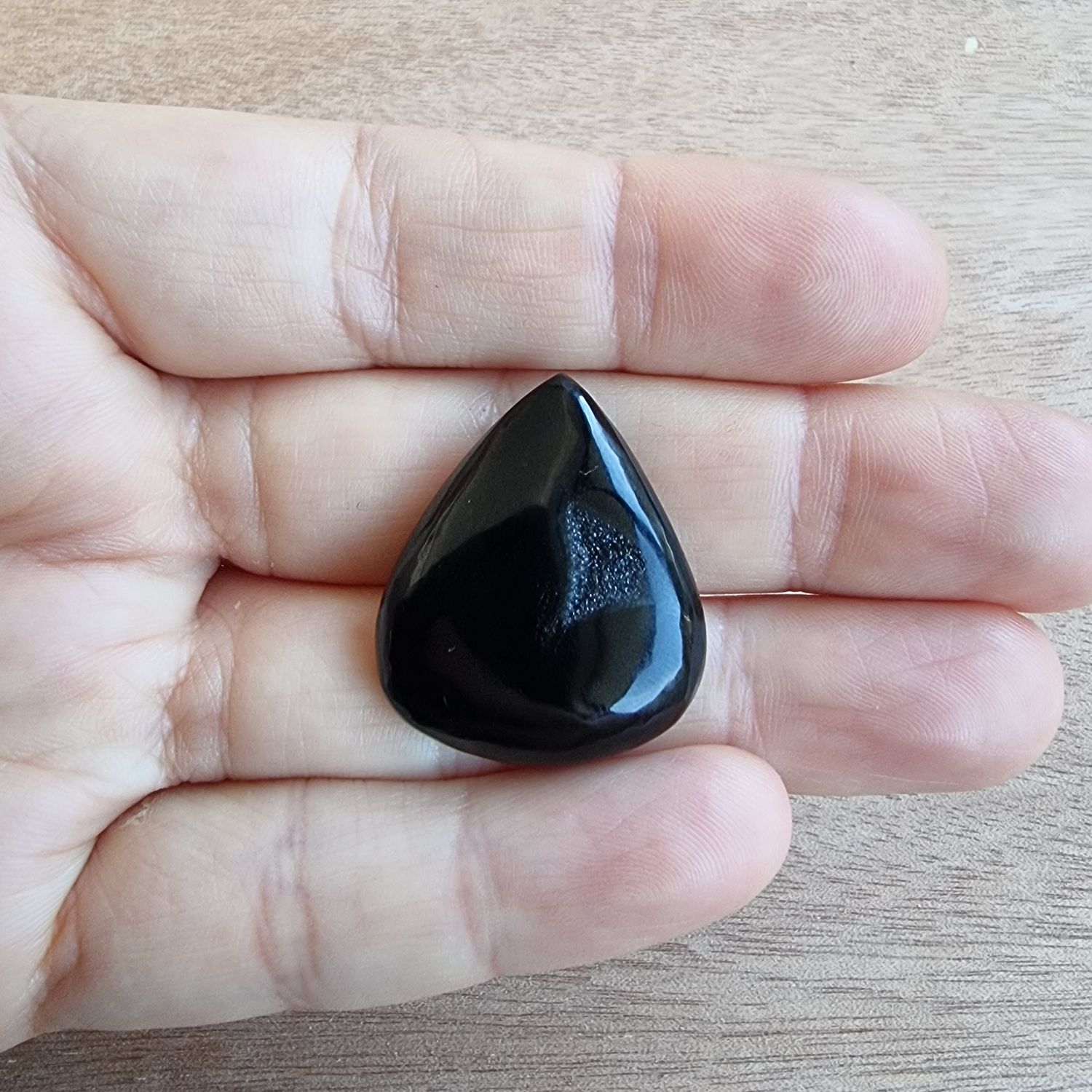Druzy Onyx Cabochon / Pendant for jewelry making or diy craft projects 7.8gr