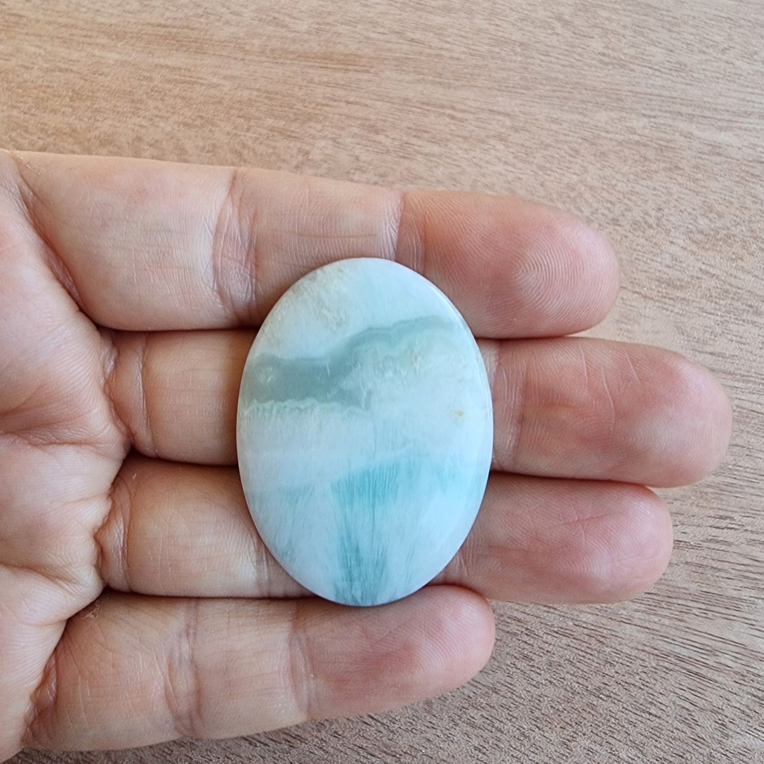 Caribbean Calcite Cabochon / Pendant for jewelry making or diy craft projects 10.9gr