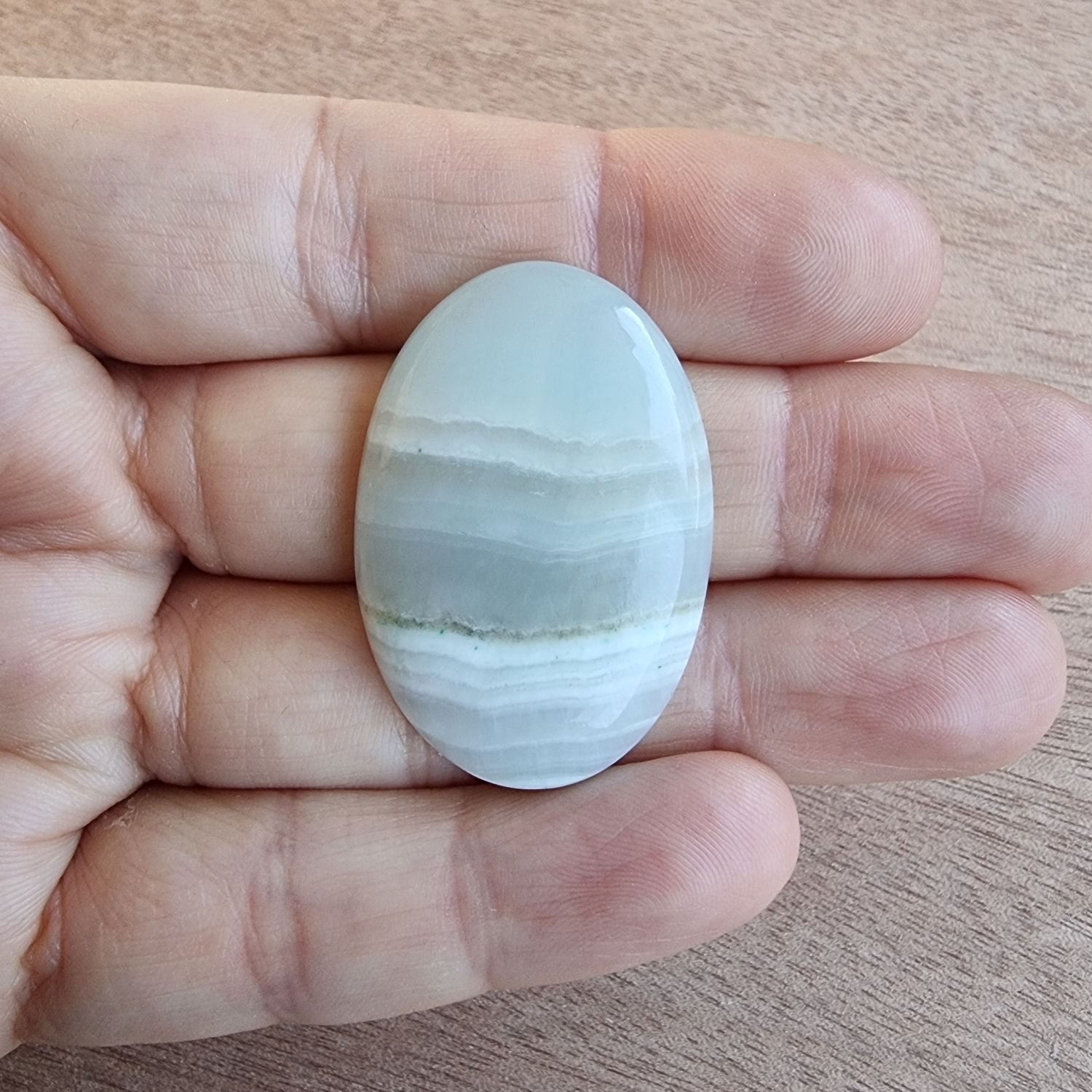 Caribbean Calcite Cabochon / Pendant for jewelry making or diy craft projects 10.4gr