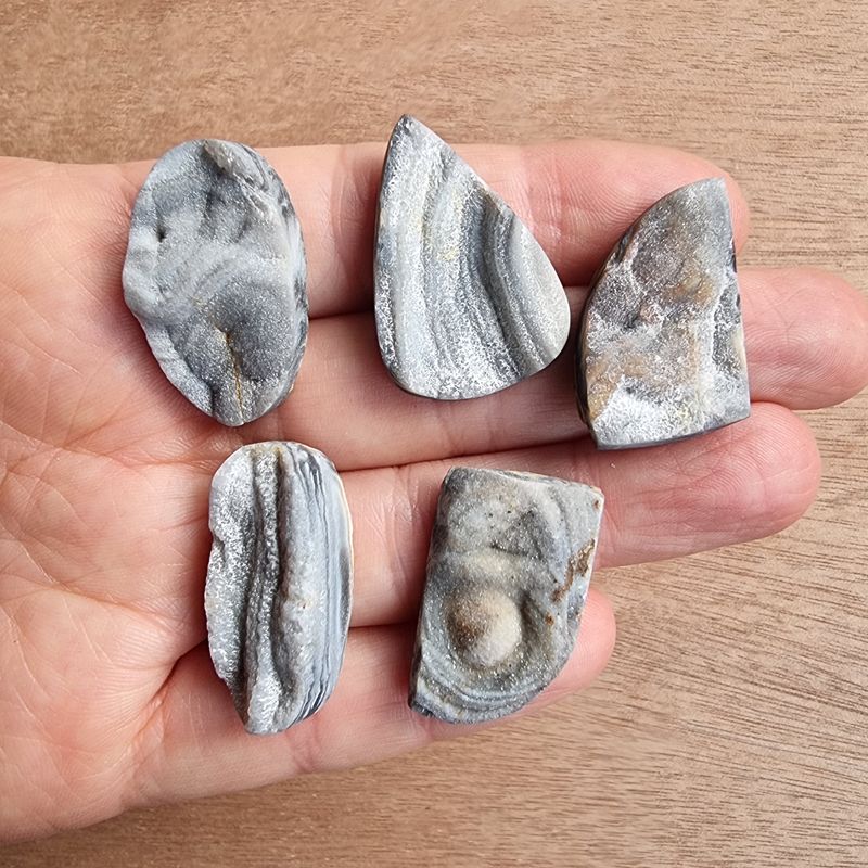 Desert Druzy Cabochon Lot / Pendant Lot for jewelry making or diy craft projects 30.9gr