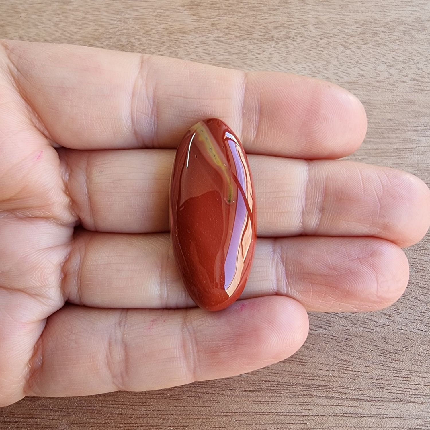Mookaite Jasper Cabochon / Pendant for jewelry making or diy craft projects 9.1gr