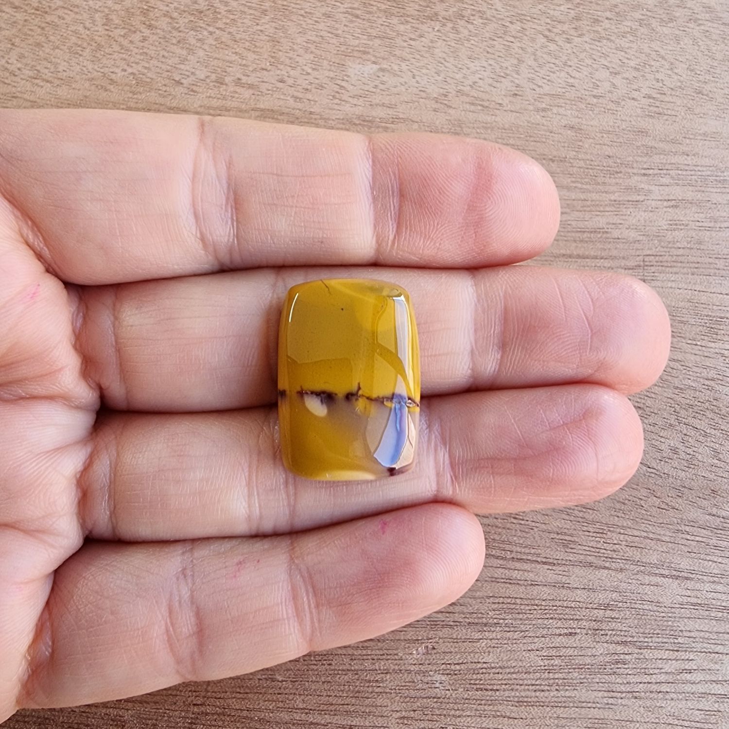 Mookaite Jasper Cabochon / Pendant for jewelry making or diy craft projects 5.7gr