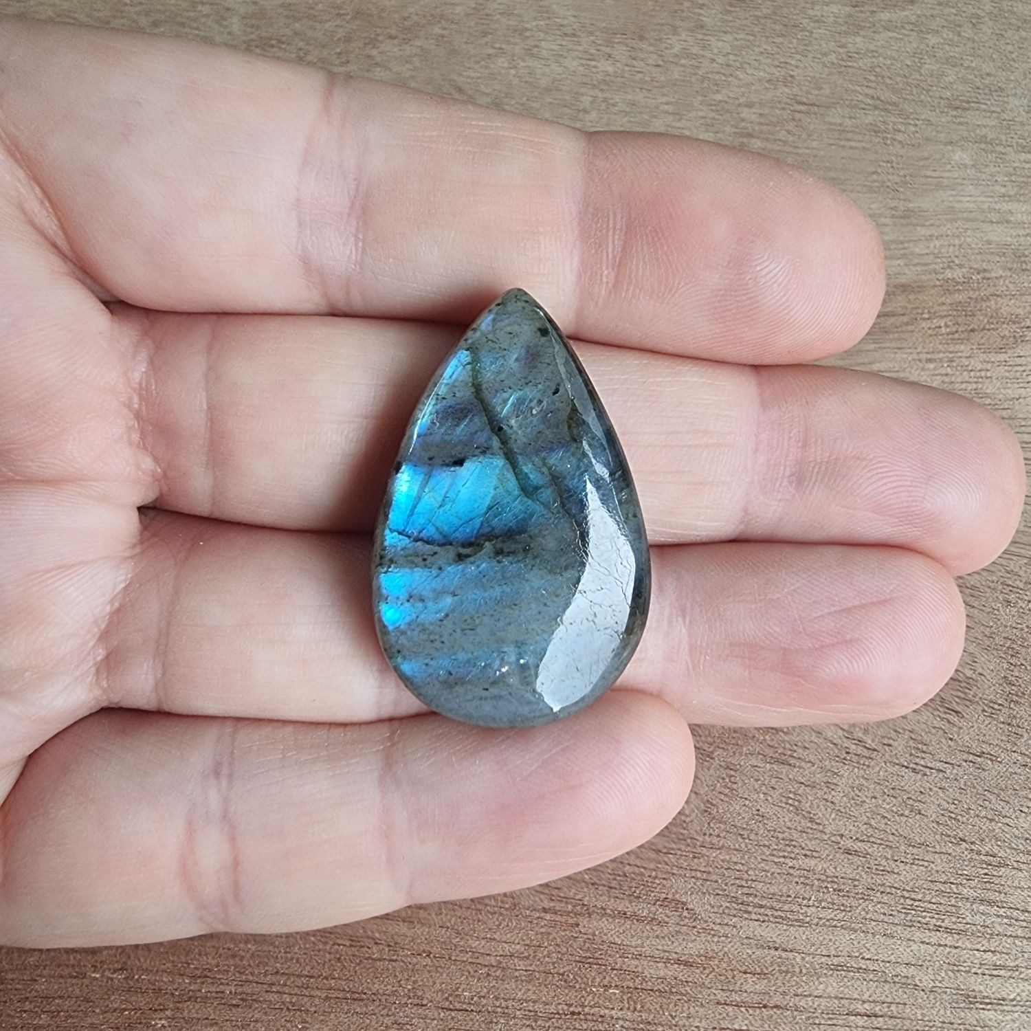 Labradorite Cabochon / Pendant for jewelry making or diy craft projects 9.4gr