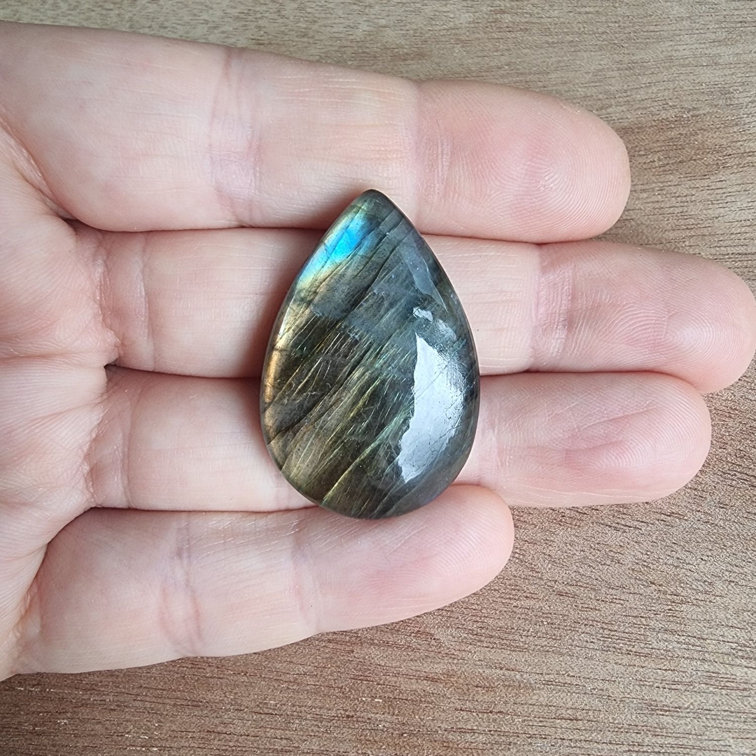 Labradorite Cabochon / Pendant for jewelry making or diy craft projects 11.3gr