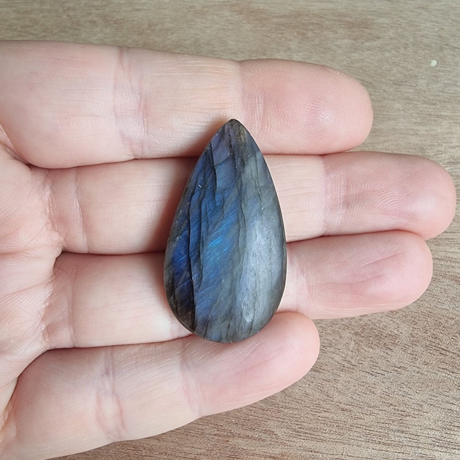 Labradorite Cabochon / Pendant for jewelry making or diy craft projects 10gr