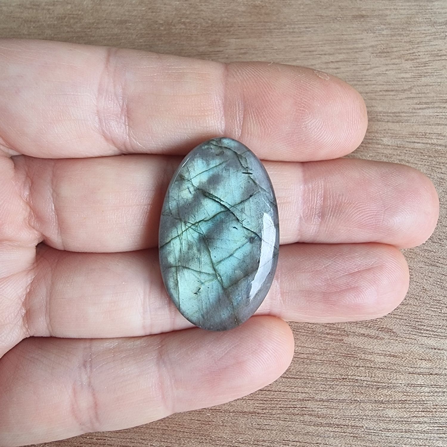 Labradorite Cabochon / Pendant for jewelry making or diy craft projects 8.6gr