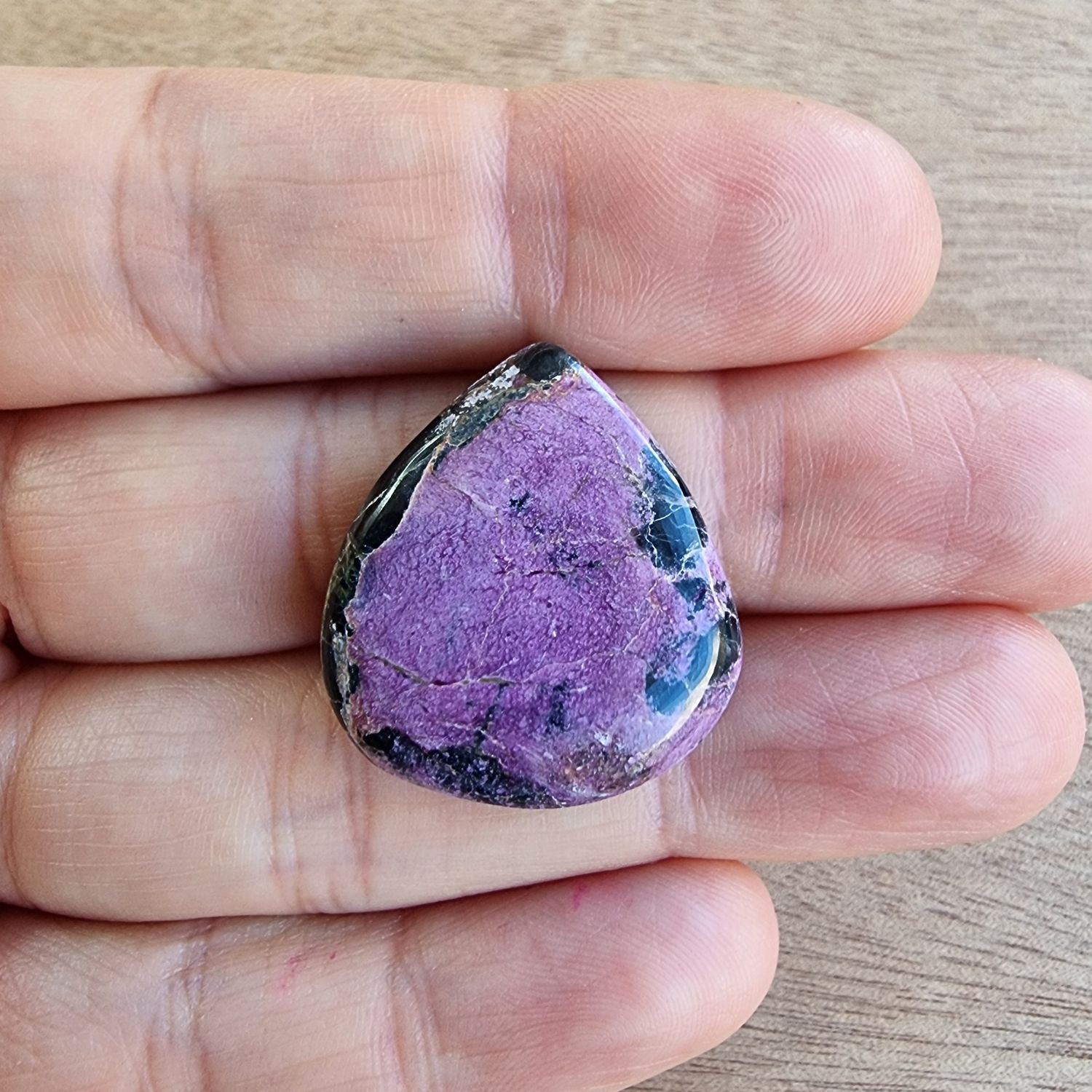 Stitchtite (Atlantasite) Cabochon / Pendant for jewelry making or diy craft projects 7.2gr