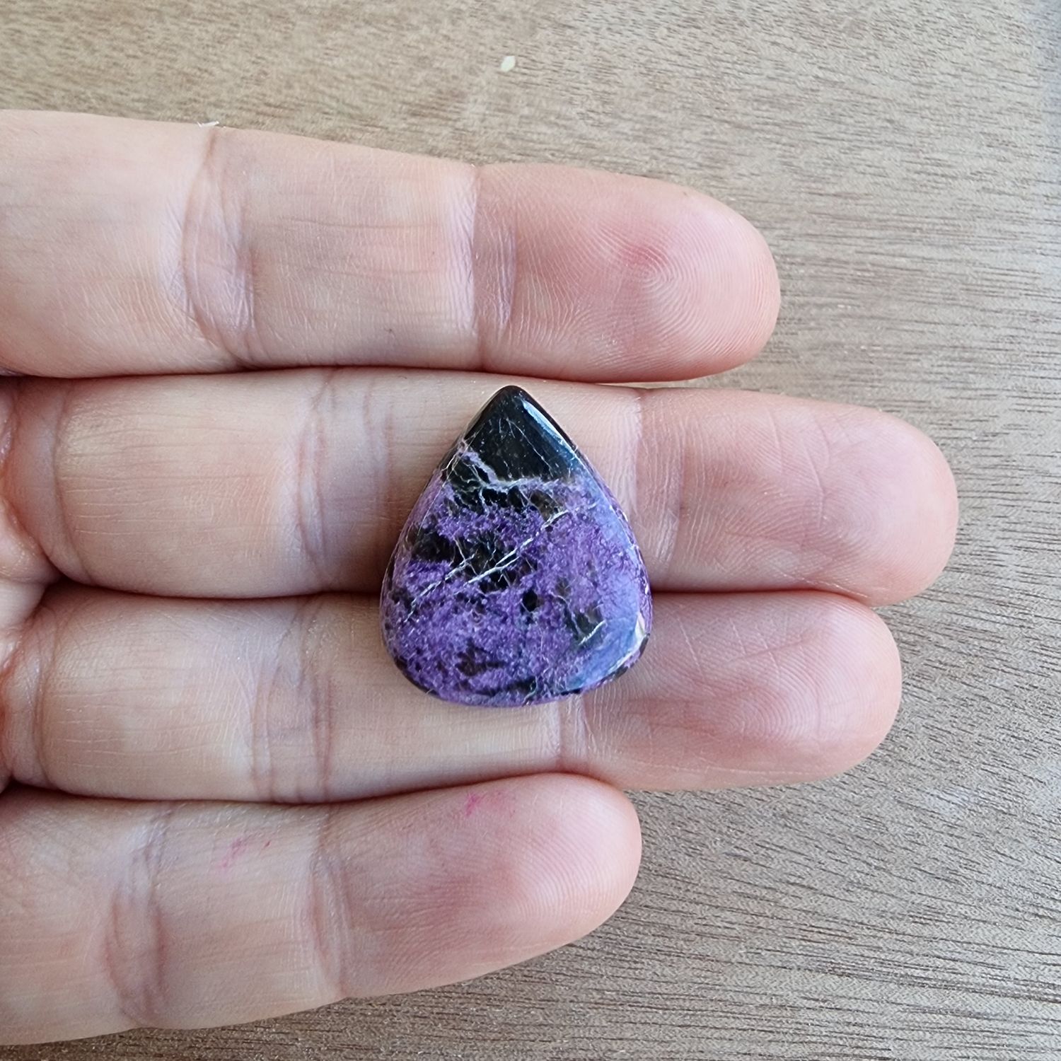 Stitchtite (Atlantasite) Cabochon / Pendant for jewelry making or diy craft projects 3.8gr