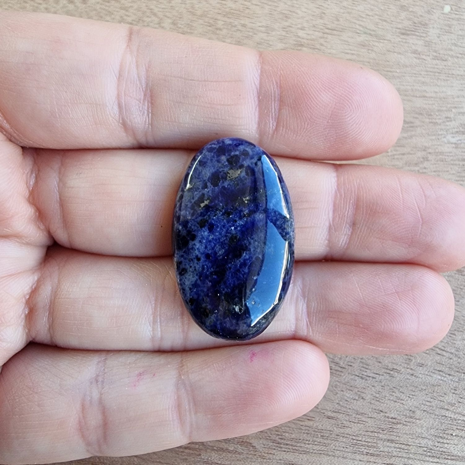 Sodalite Cabochon / Pendant for jewelry making or diy craft projects 7.8gr