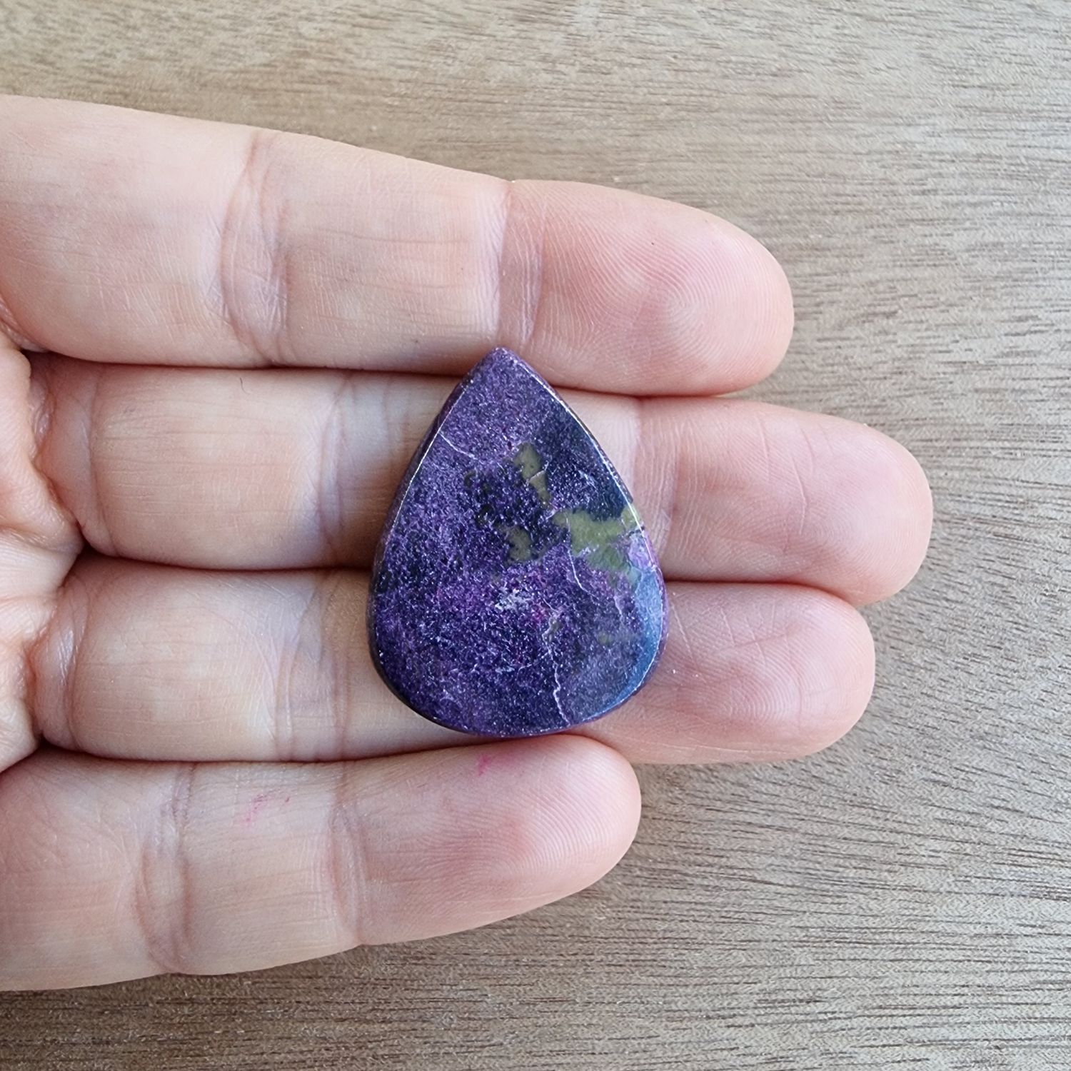 Stitchtite (Atlantasite) Cabochon / Pendant for jewelry making or diy craft projects 5gr