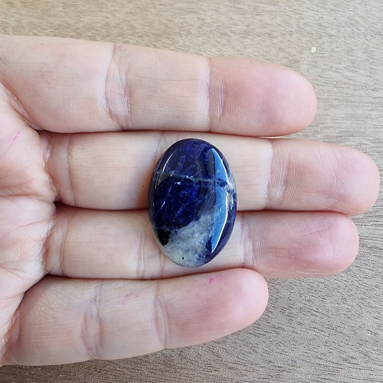 Sodalite Cabochon / Pendant for jewelry making or diy craft projects 5gr
