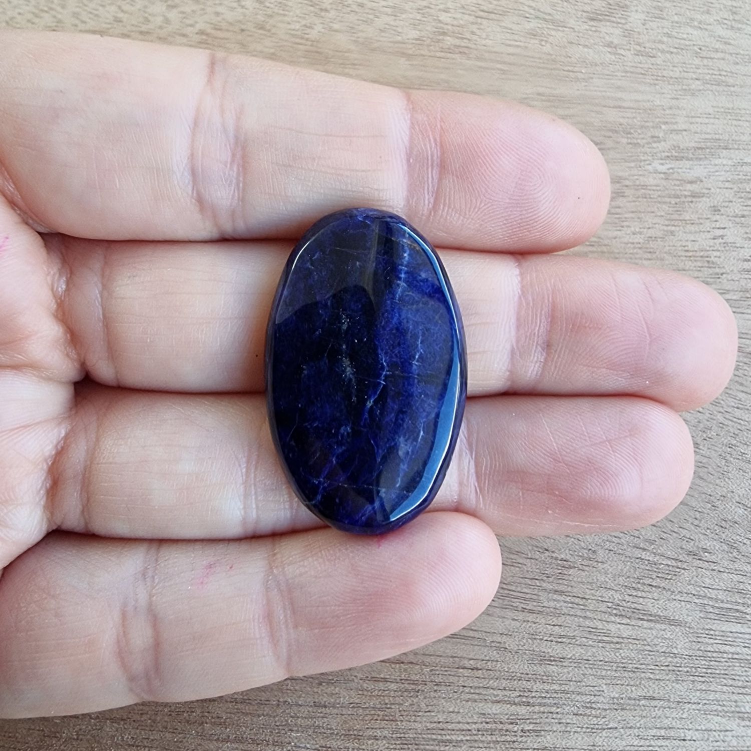 Sodalite Cabochon / Pendant for jewelry making or diy craft projects 6.3gr