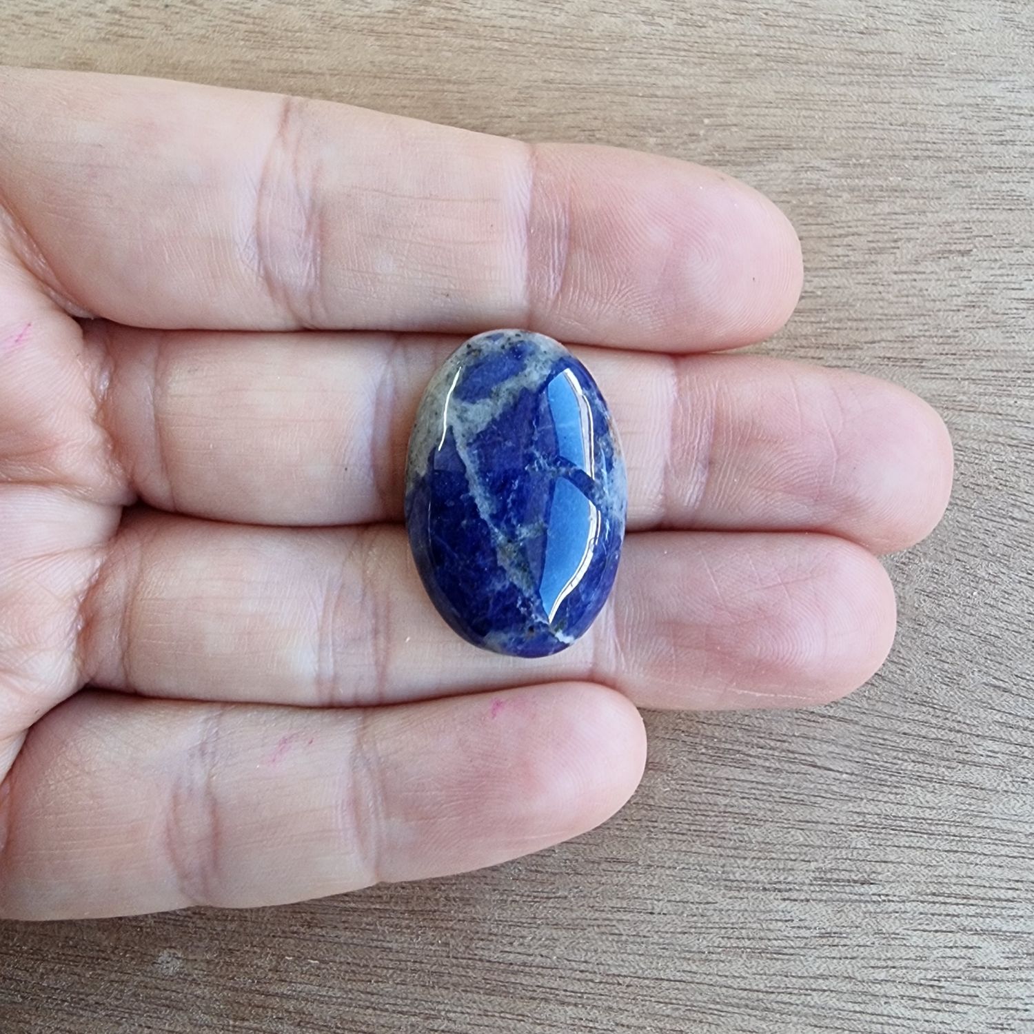 Sodalite Cabochon / Pendant for jewelry making or diy craft projects 5.6gr