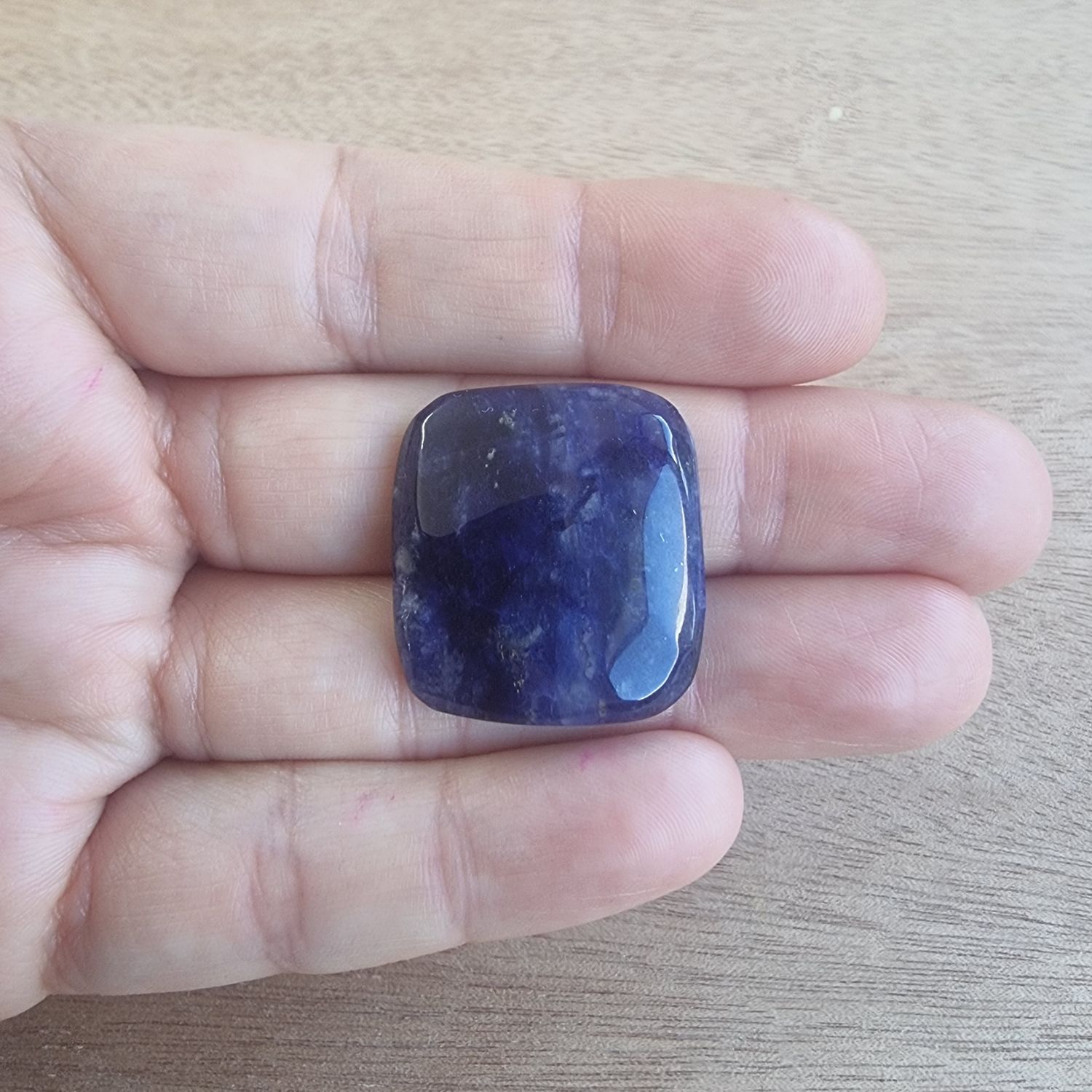 Sodalite Cabochon / Pendant for jewelry making or diy craft projects 7.8gr