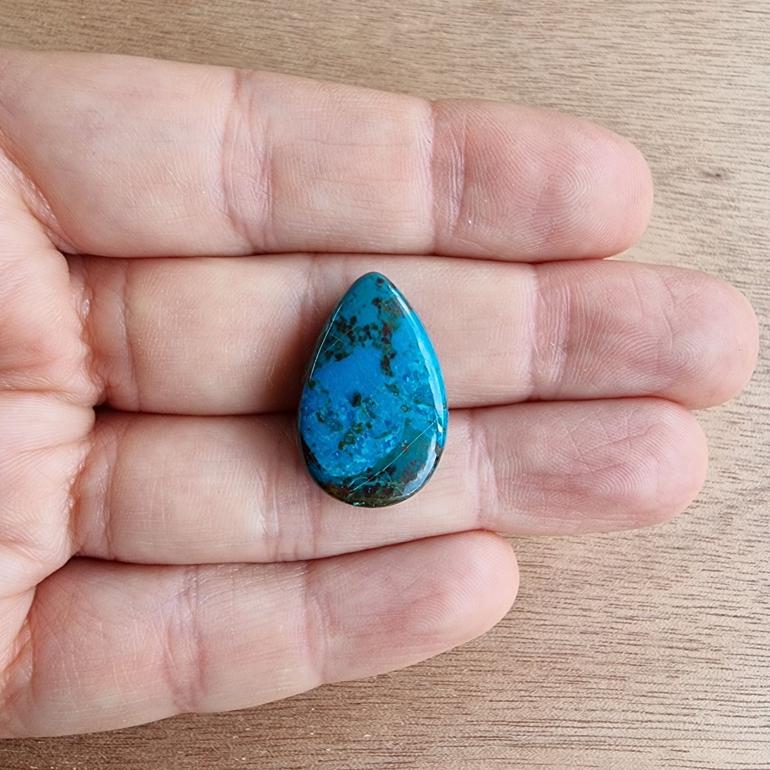 Shattuckite Cabochon / Pendant for jewelry making or diy craft projects 4.9gr