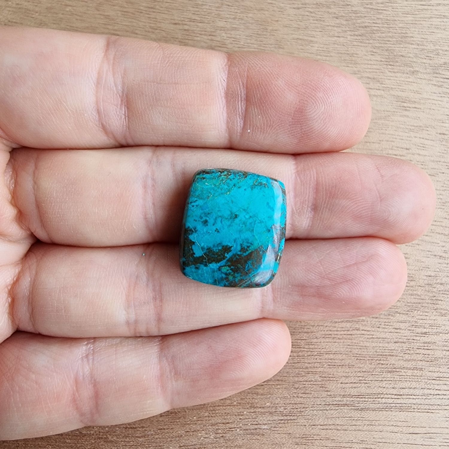 Shattuckite Cabochon / Pendant for jewelry making or diy craft projects 4gr