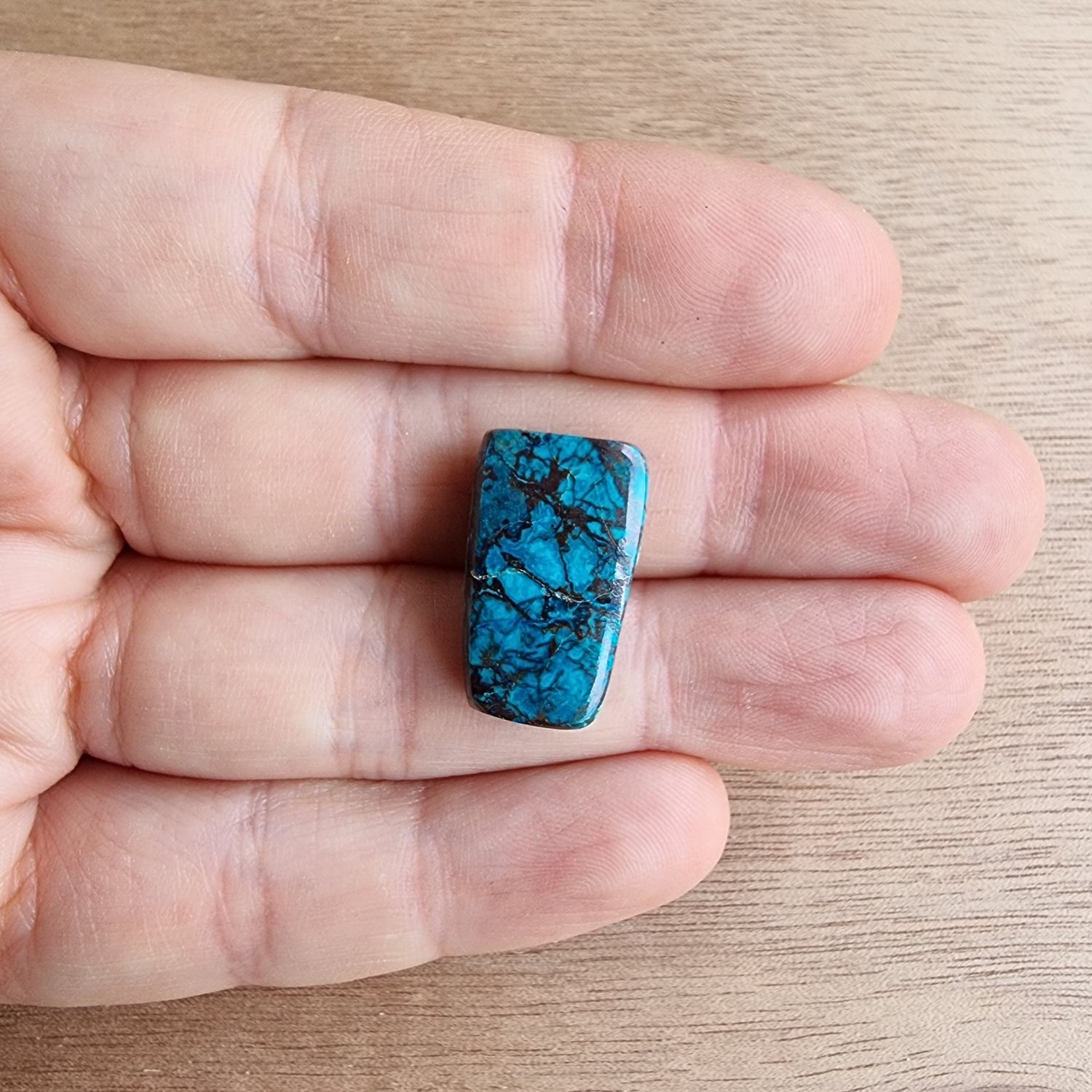 Shattuckite Cabochon / Pendant for jewelry making or diy craft projects 3.6gr