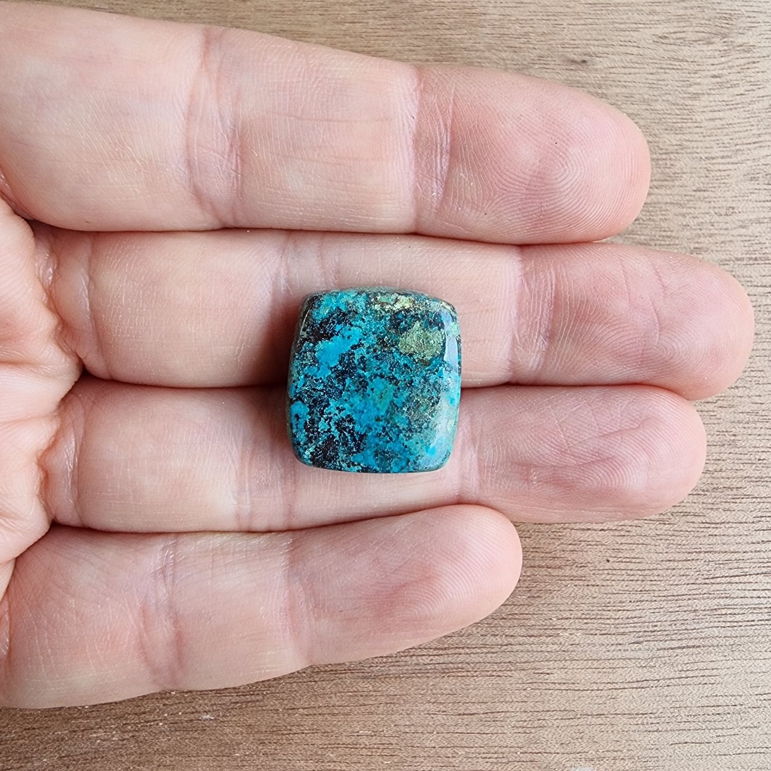 Shattuckite Cabochon / Pendant for jewelry making or diy craft projects 4.2gr