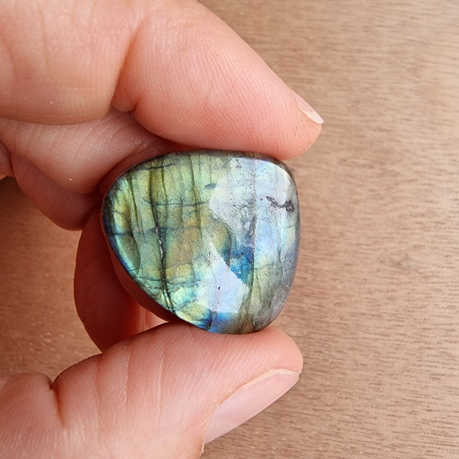 Labradorite Cabochon / Pendant for jewelry making or diy craft projects 5.8gr