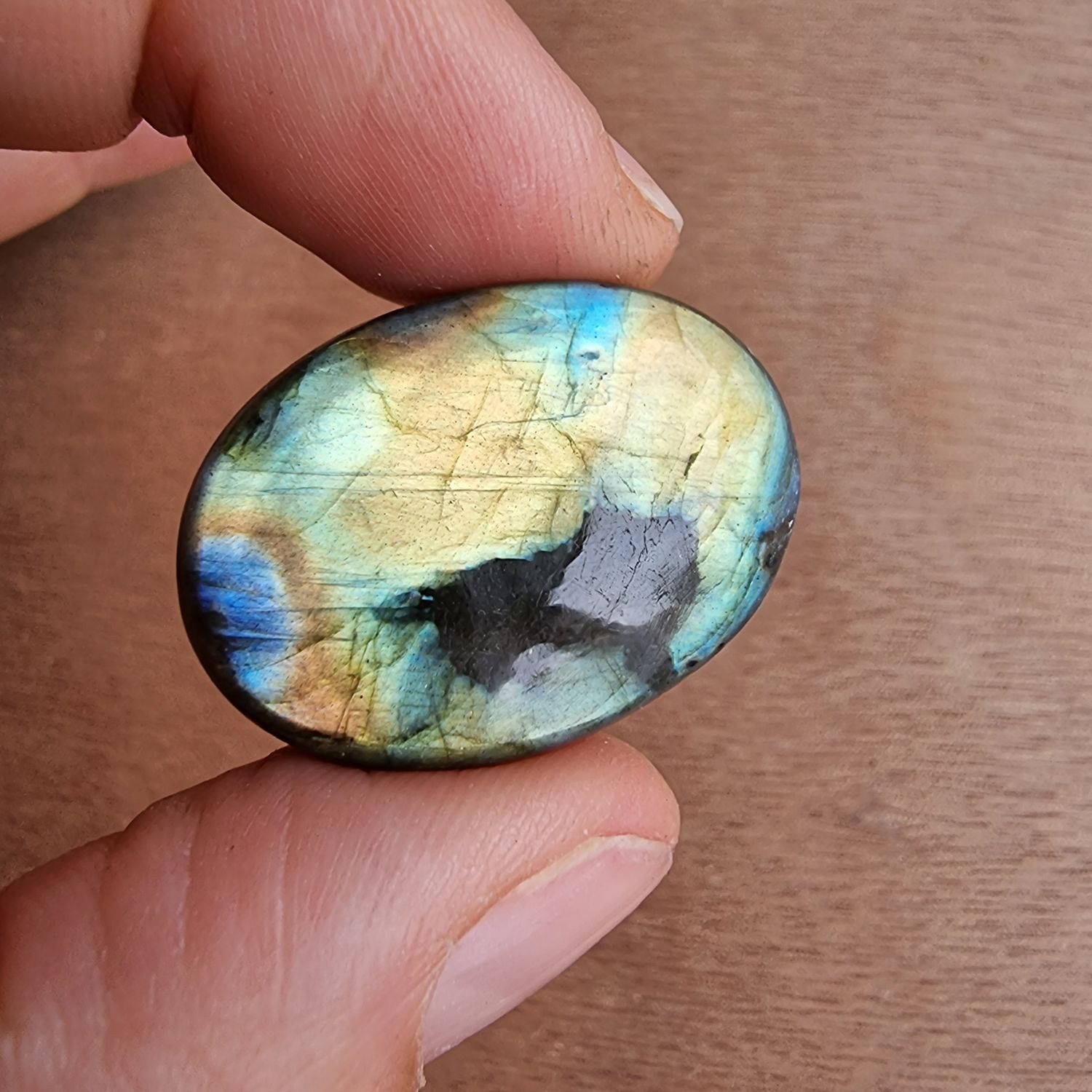 Labradorite Cabochon / Pendant for jewelry making or diy craft projects 10.1gr