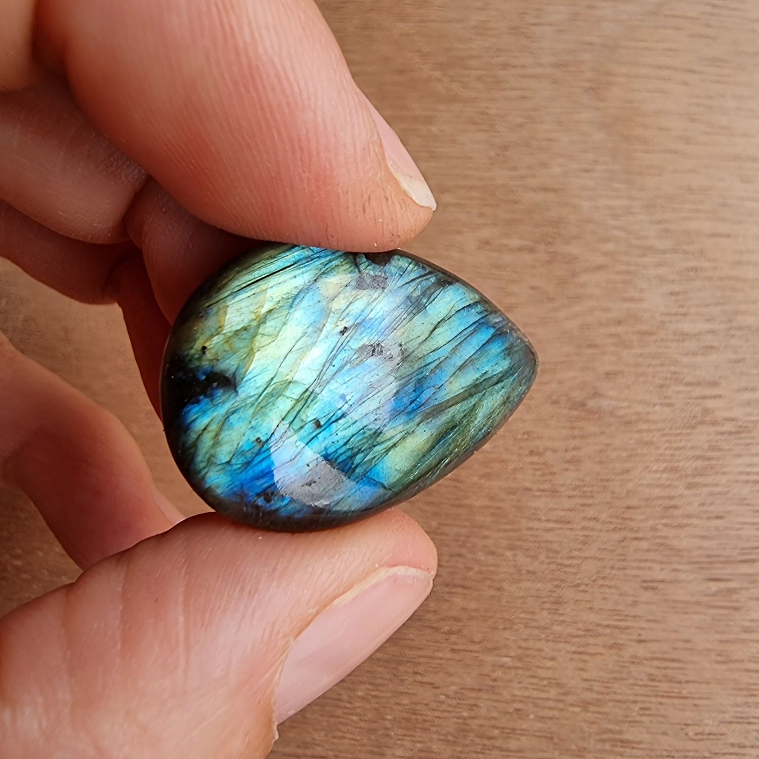 Labradorite Cabochon / Pendant for jewelry making or diy craft projects 6.8gr