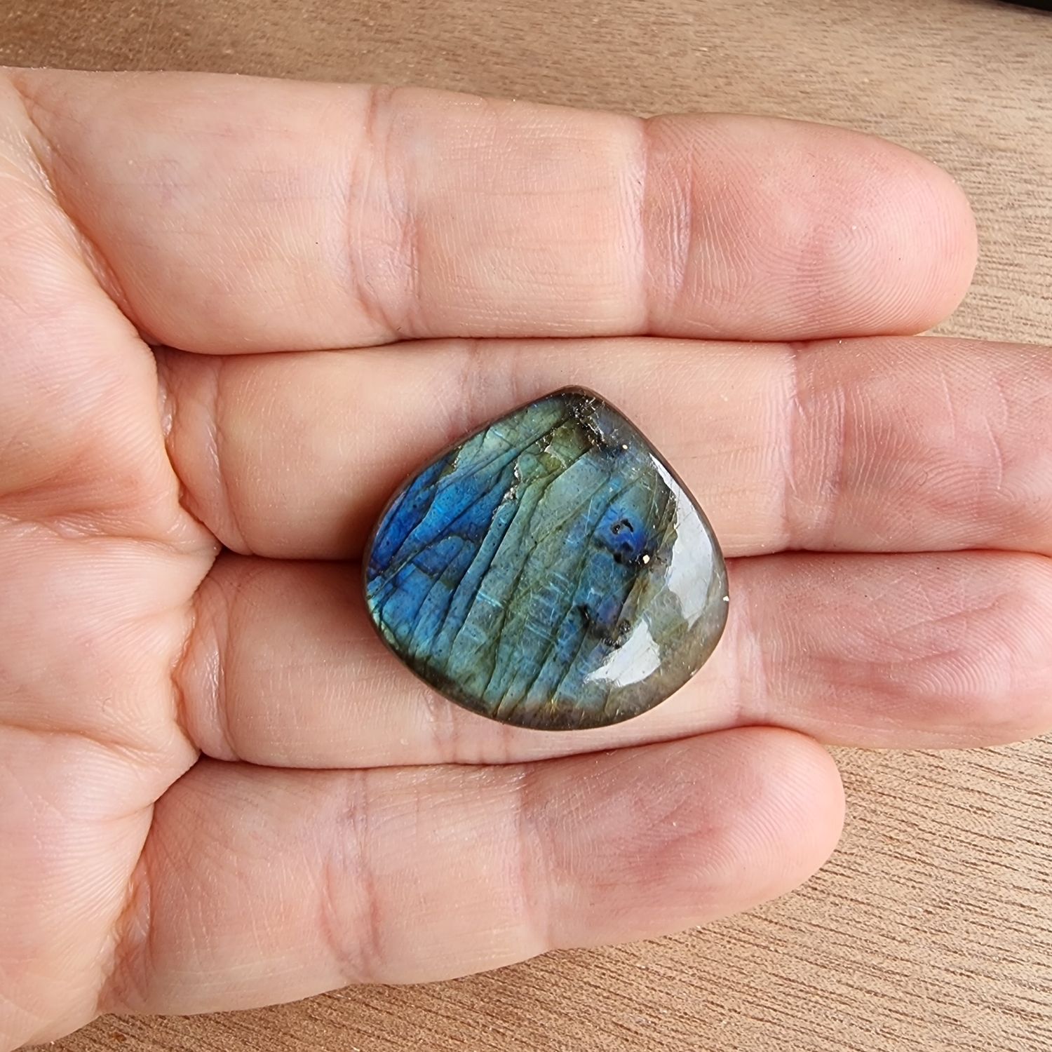 Labradorite Cabochon / Pendant for jewelry making or diy craft projects 8.3gr