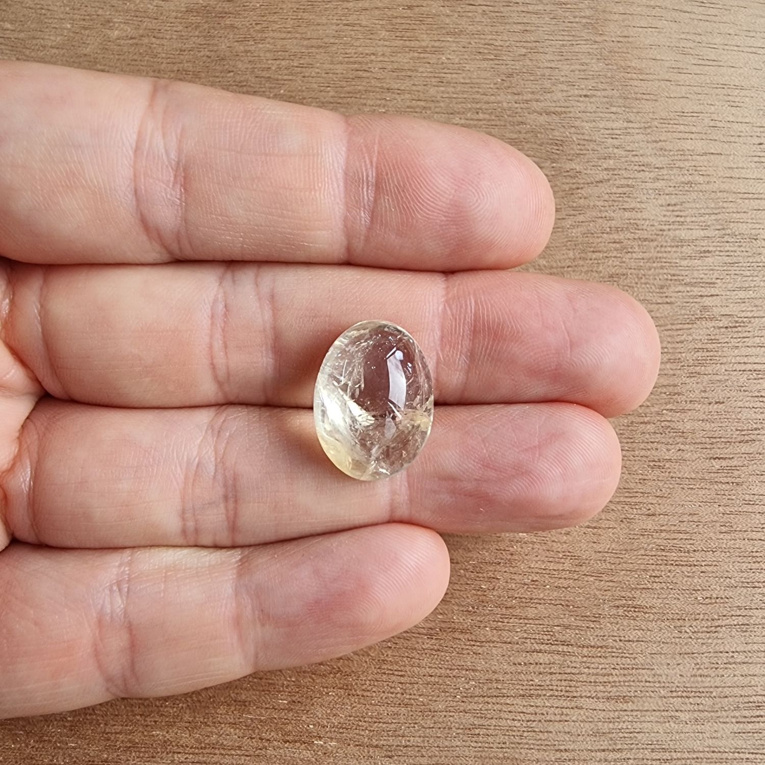 Citrine Cabochon / Pendant for jewelry making or diy craft projects 3.1gr