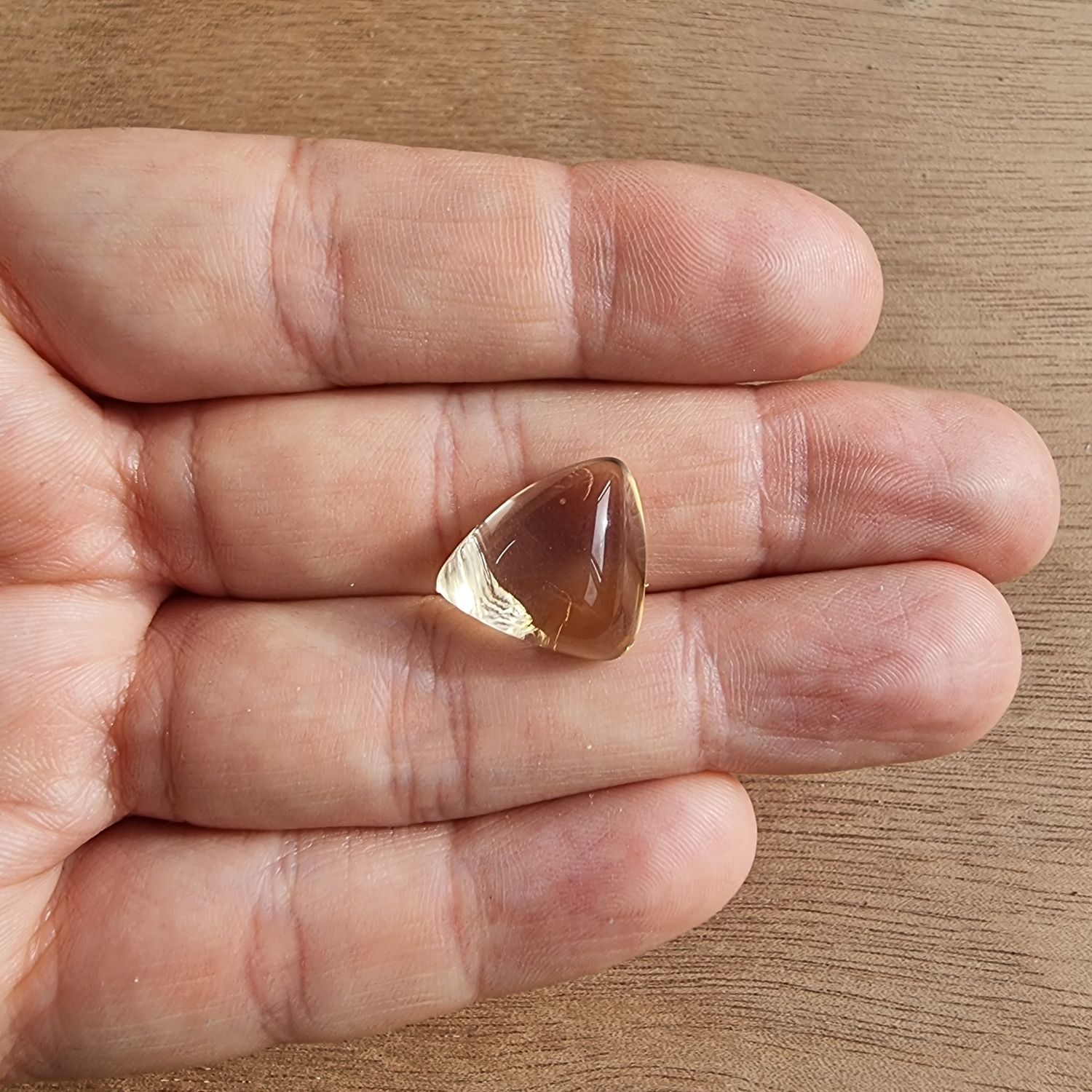 Citrine Cabochon / Pendant for jewelry making or diy craft projects 3.1gr