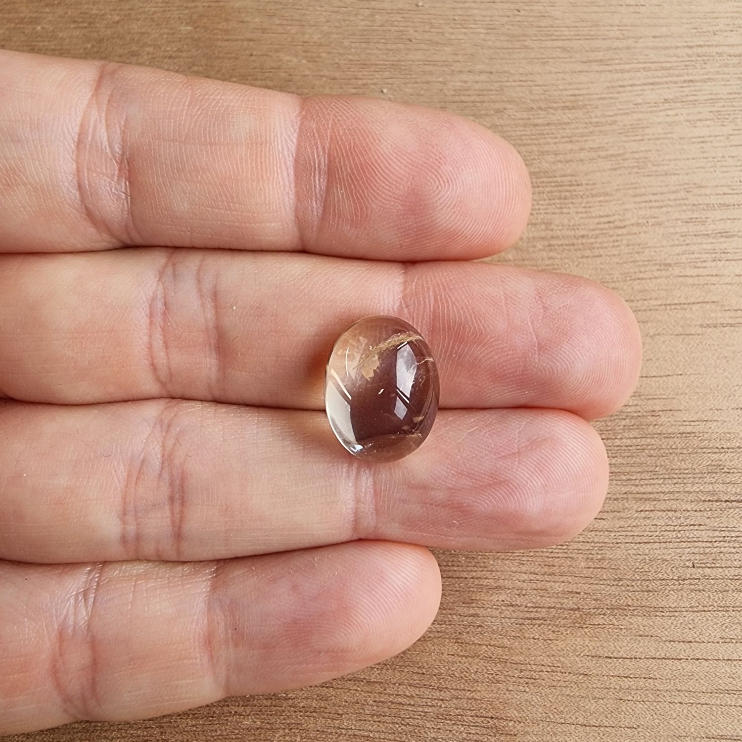 Citrine Cabochon / Pendant for jewelry making or diy craft projects 2gr