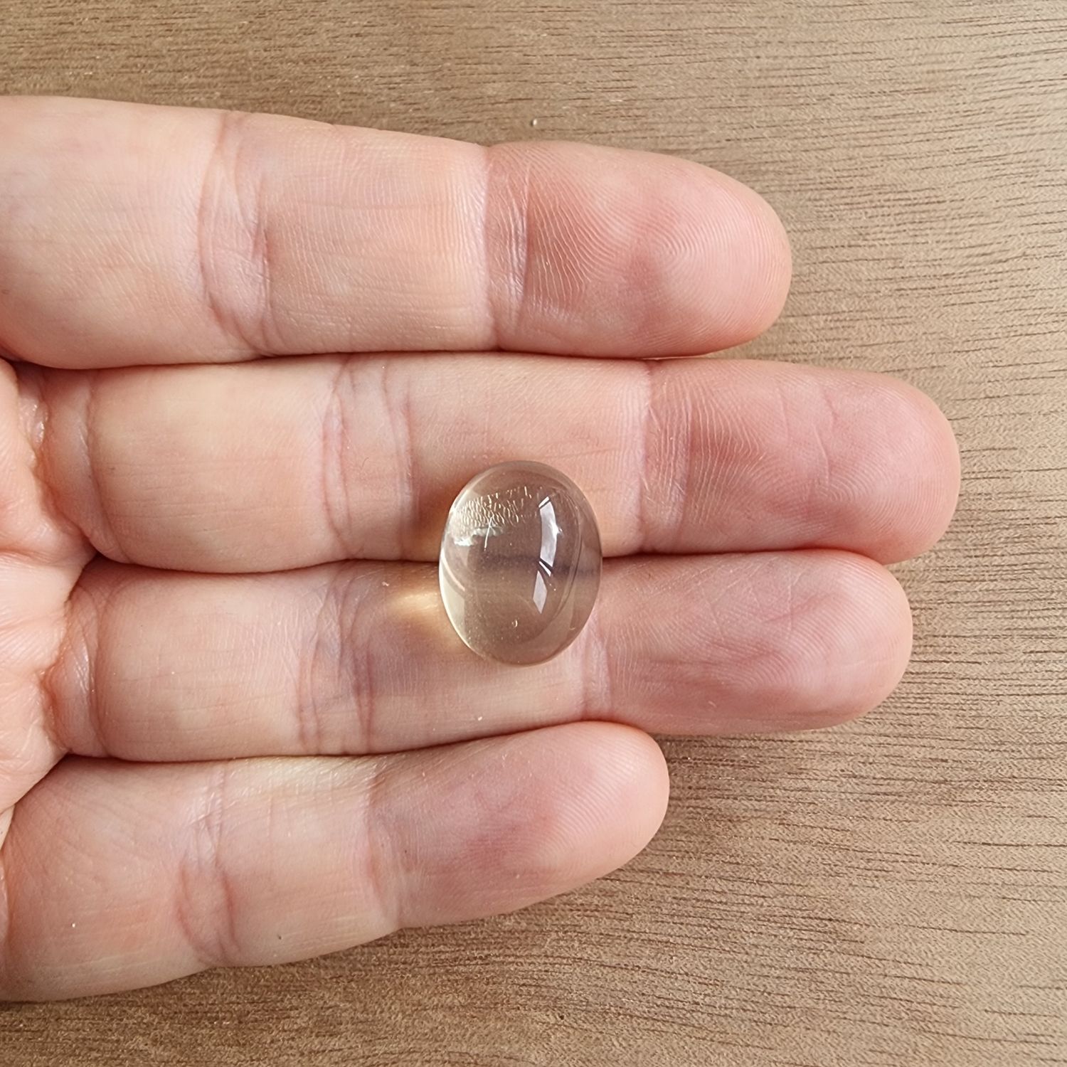 Citrine Cabochon / Pendant for jewelry making or diy craft projects 3gr