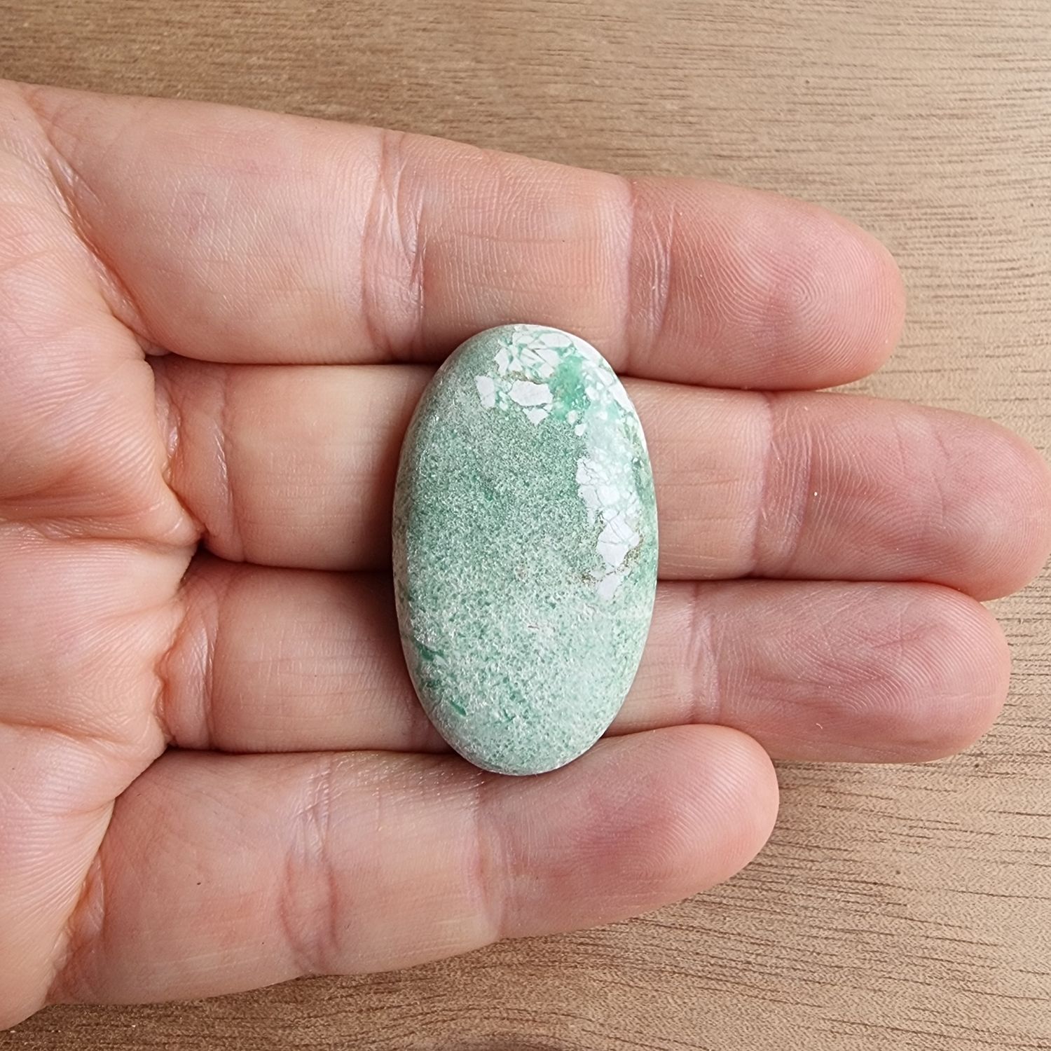 Variscite Cabochon / Pendant for jewelry making or diy craft projects 8gr