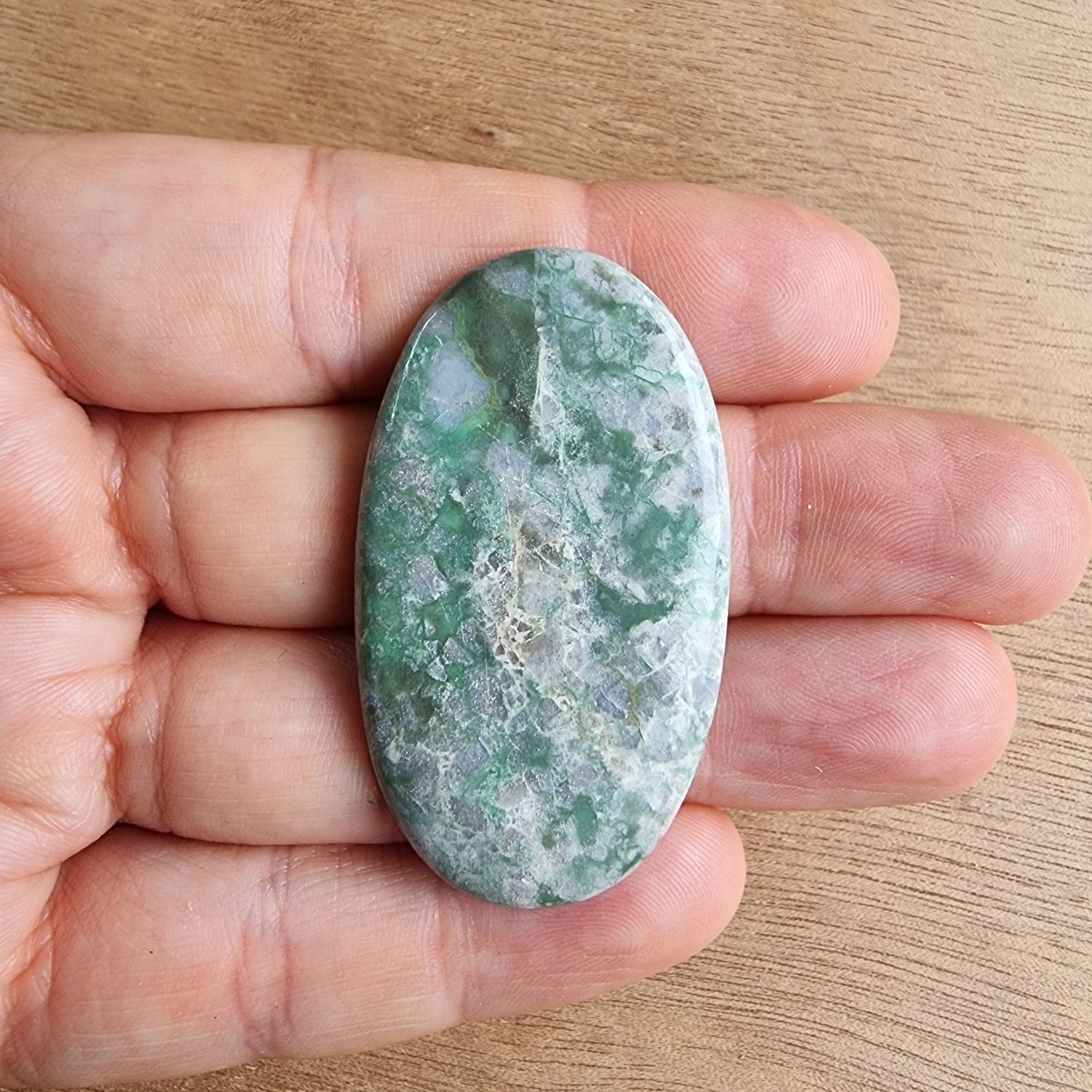 Variscite Cabochon / Pendant for jewelry making or diy craft projects 13.3gr