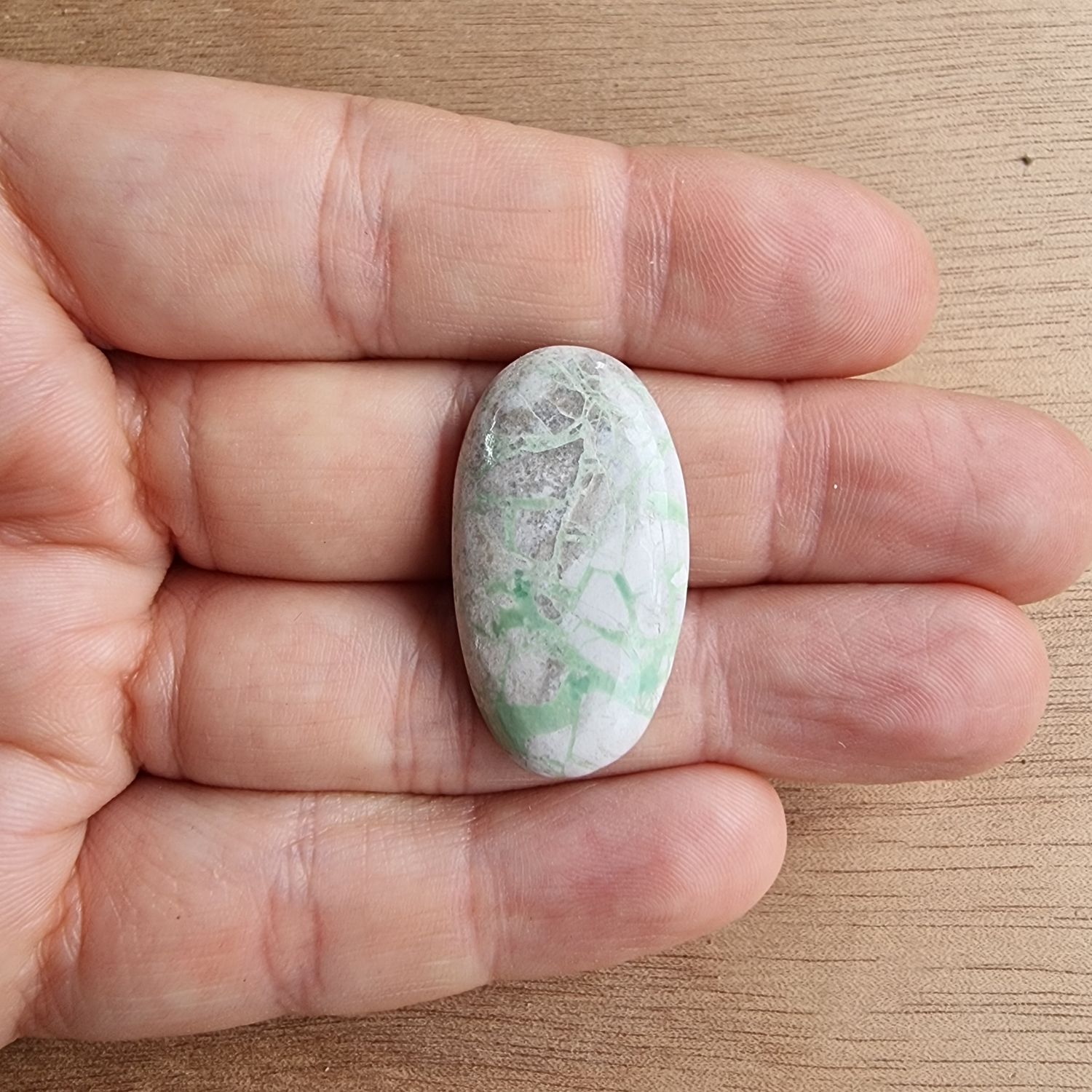 Variscite Cabochon / Pendant for jewelry making or diy craft projects 5.3gr