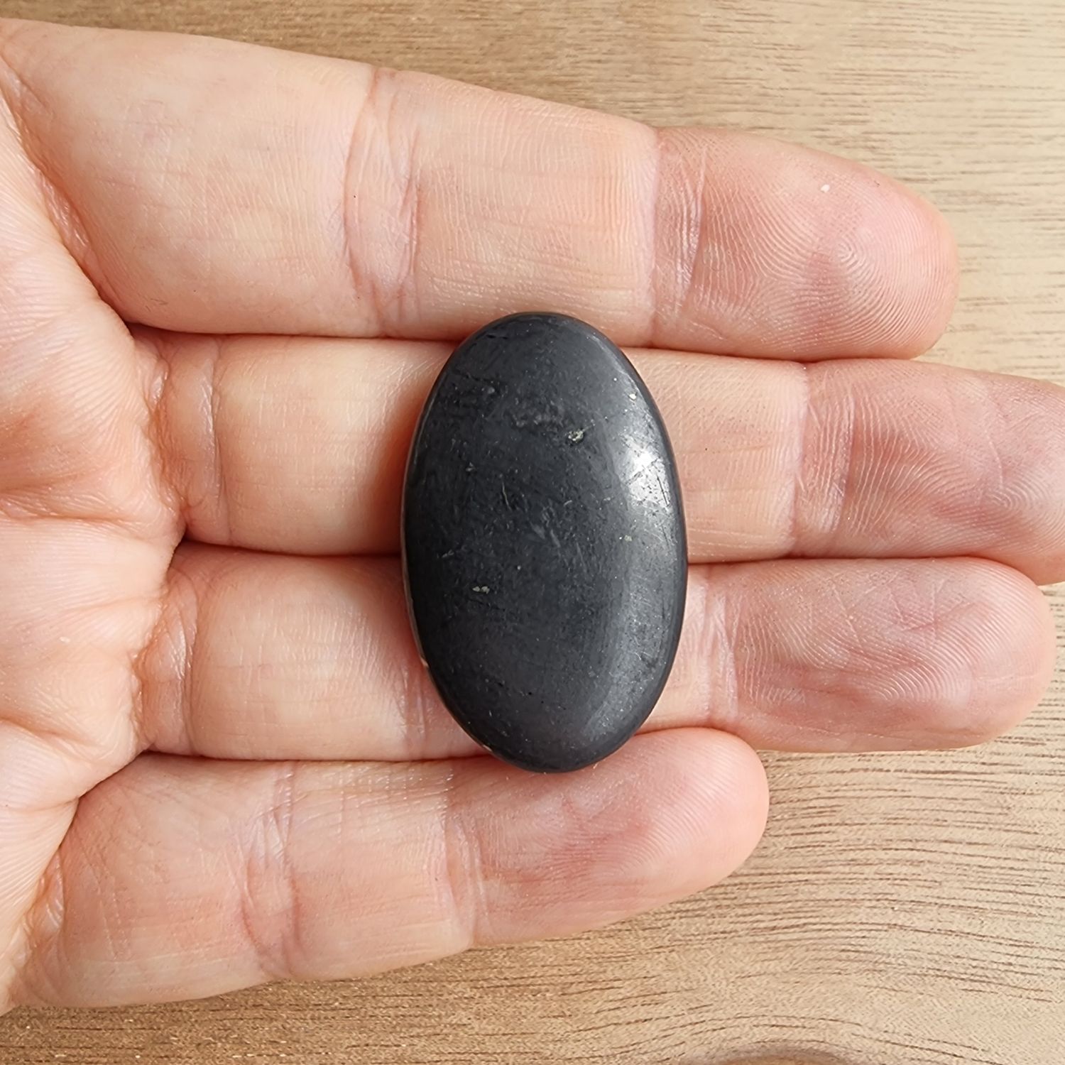 Shungite Cabochon / Pendant for jewelry making or diy craft projects 7.1gr