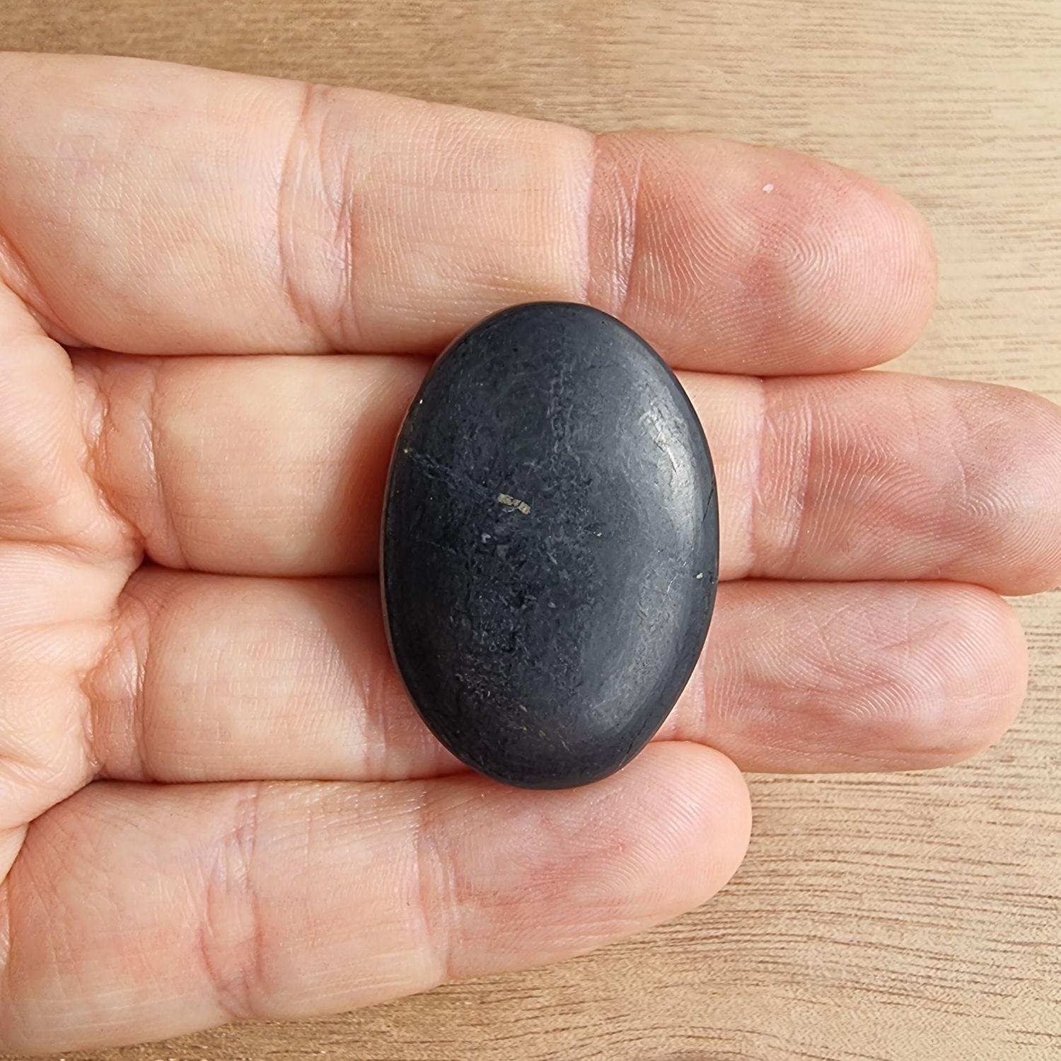 Shungite Cabochon / Pendant for jewelry making or diy craft projects 10.5gr