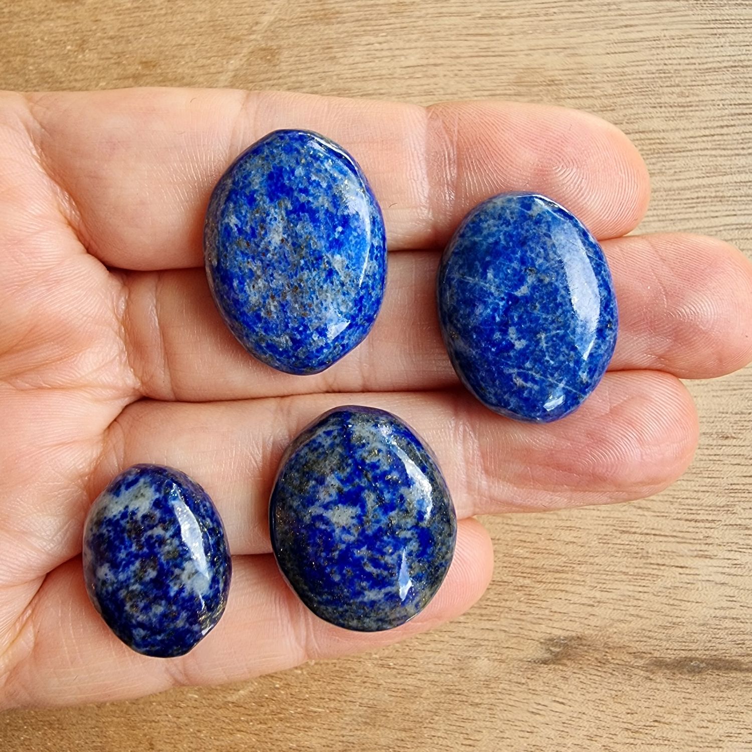 Lapis Lazuli Cabochon Lot / Pendant Lot for jewelry making or diy craft projects 29.9gr