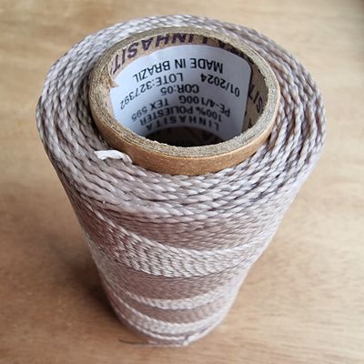 Cor #05 1mm Waxed Linhasita Thread 170m Spool