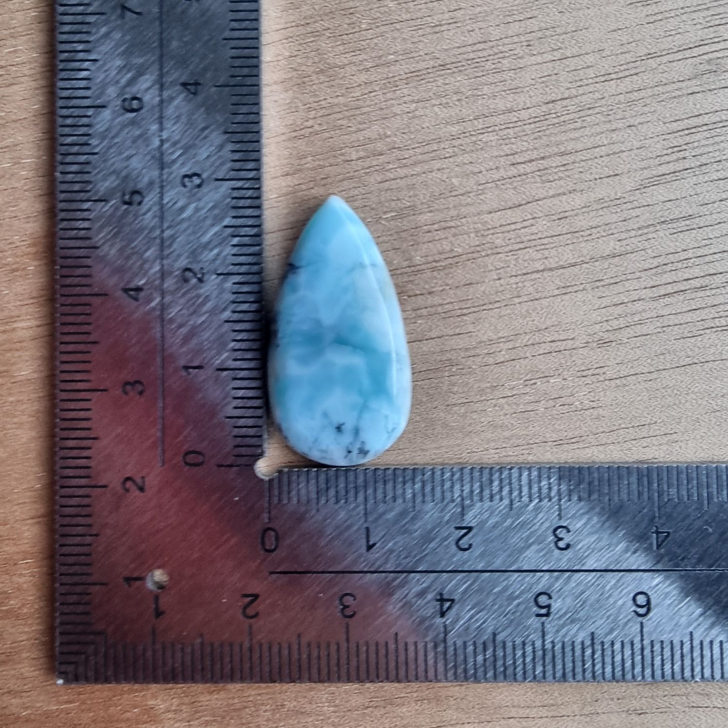 Larimar Cabochon / Pendant for jewelry making or diy craft projects 4.2gr