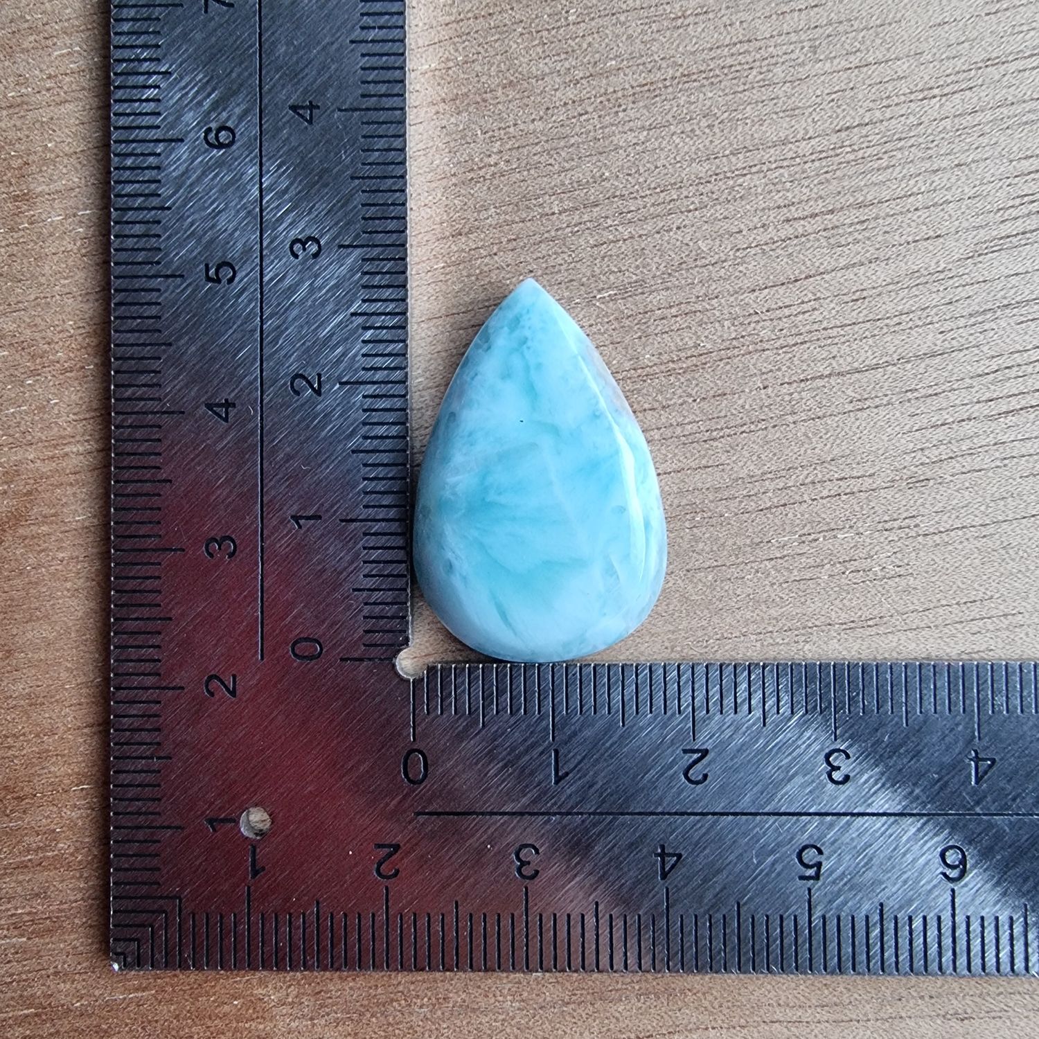 Larimar Cabochon / Pendant for jewelry making or diy craft projects 4.9gr