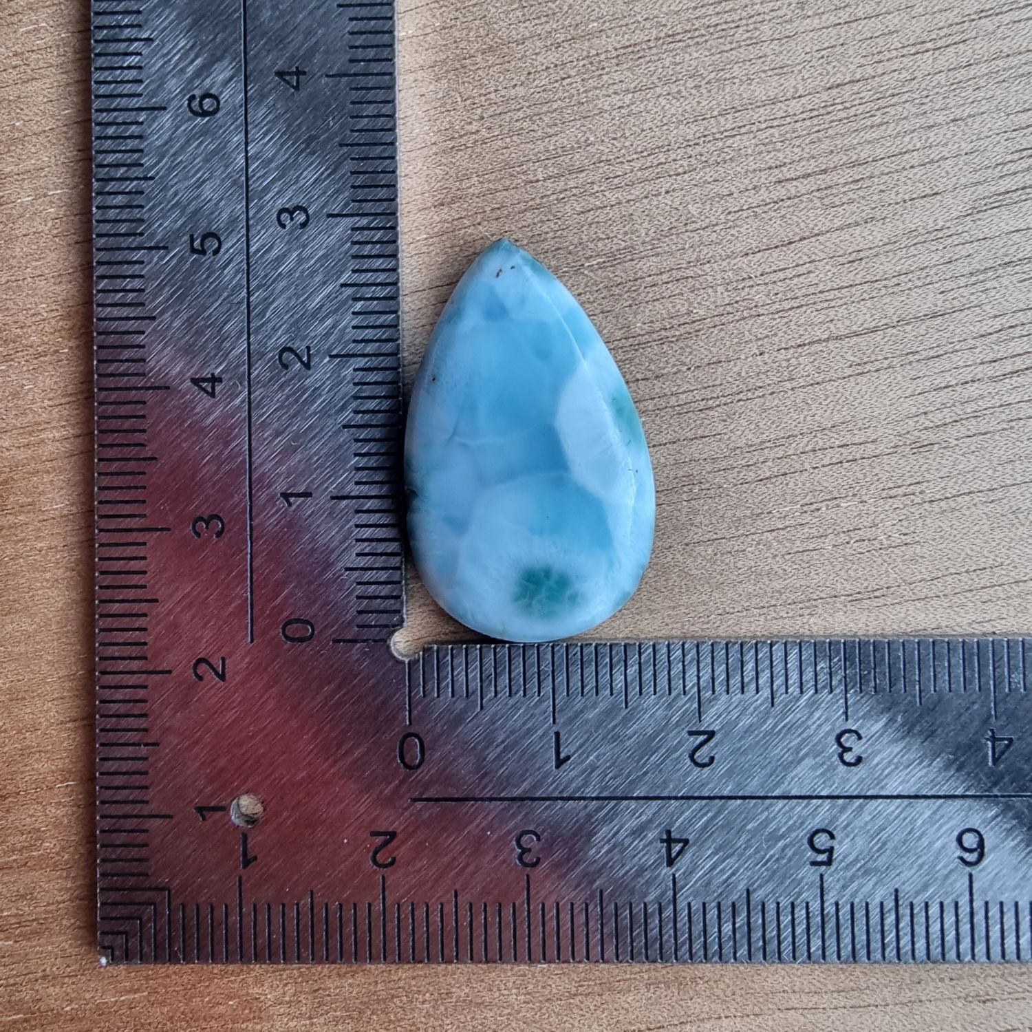 Larimar Cabochon / Pendant for jewelry making or diy craft projects 5.1gr