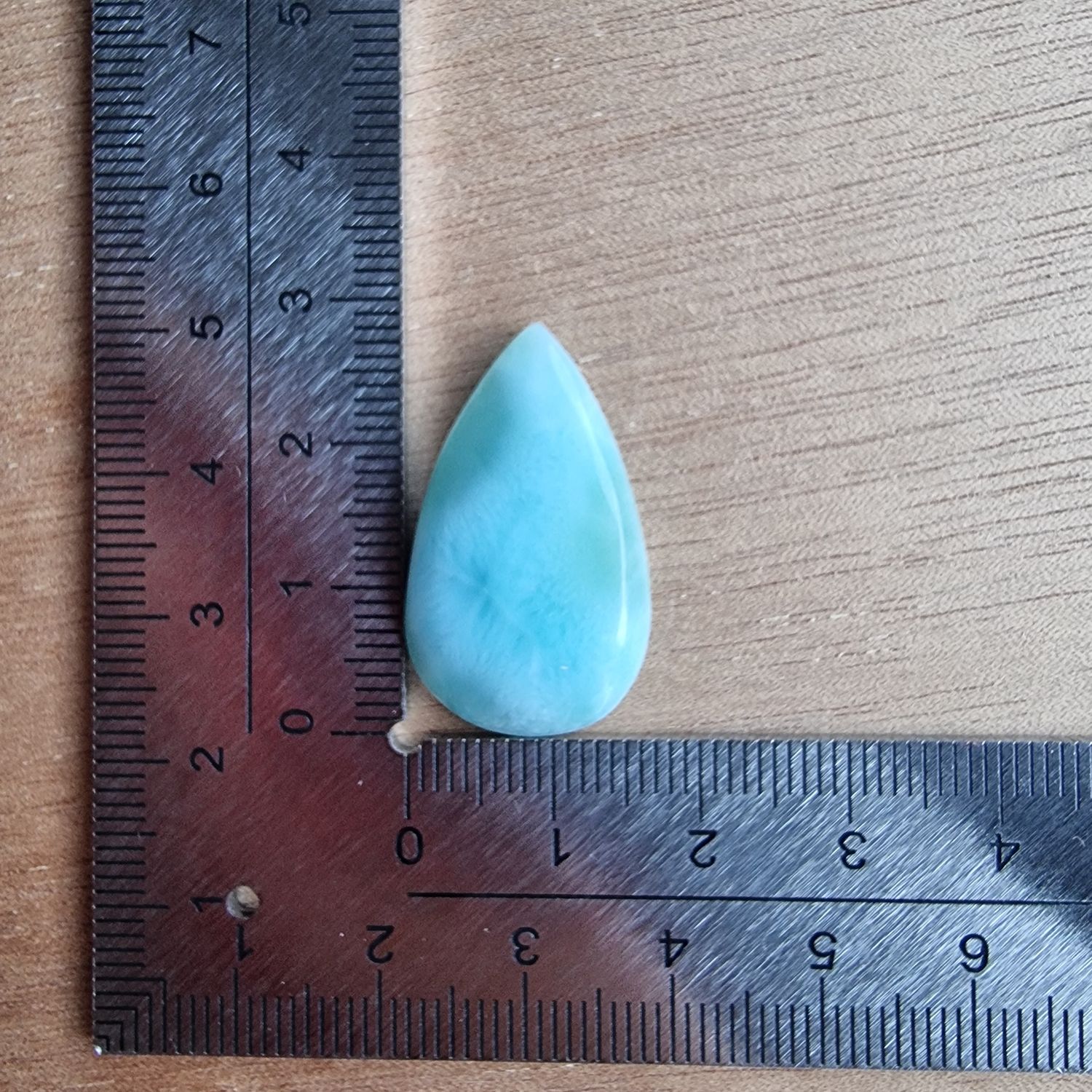 Larimar Cabochon / Pendant for jewelry making or diy craft projects 4.7gr